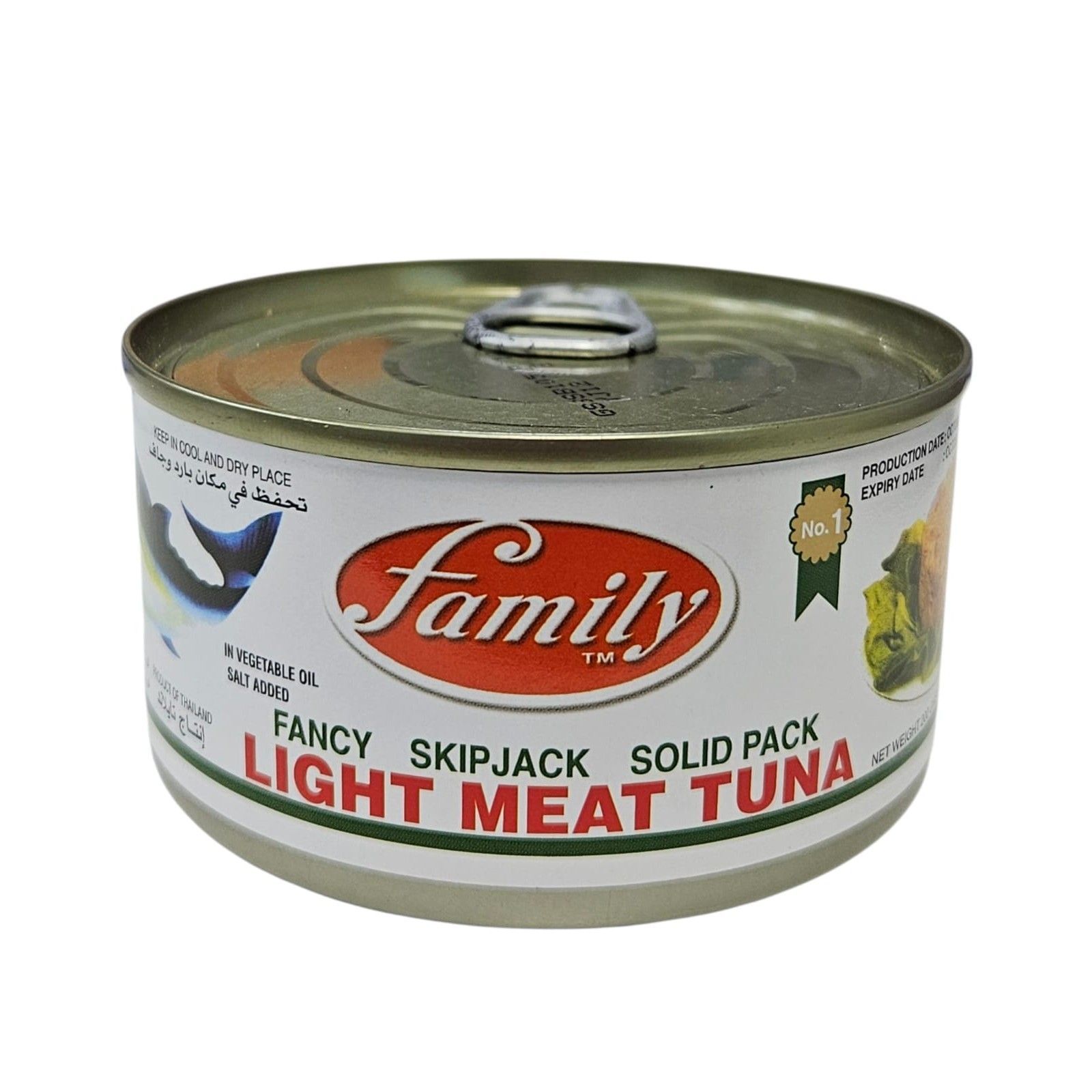 Family Light Meat Tuna Solid, 200g