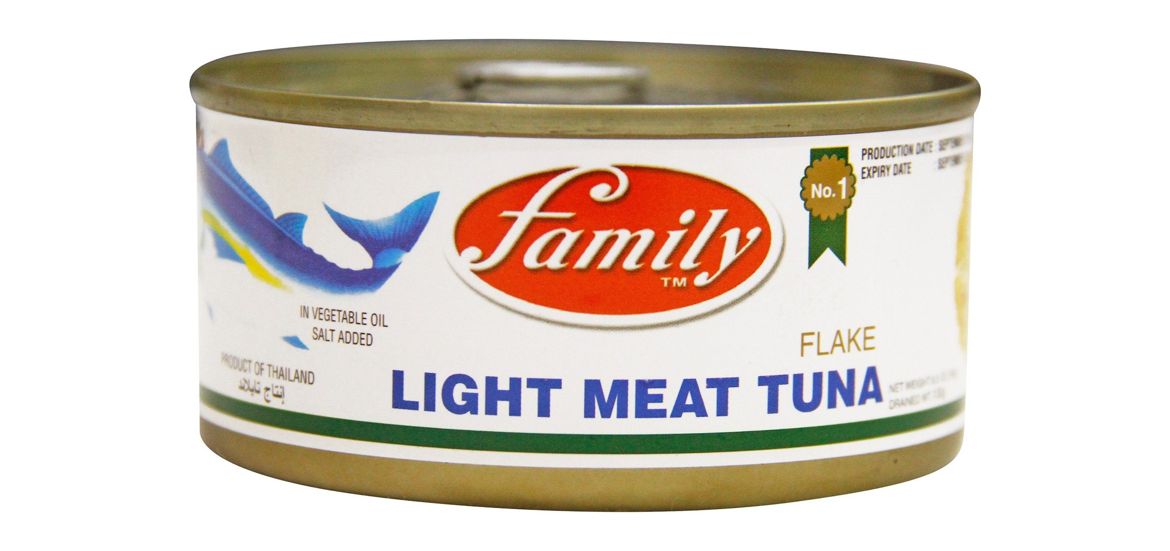 Family Light Meat Tuna Flakes, 185g