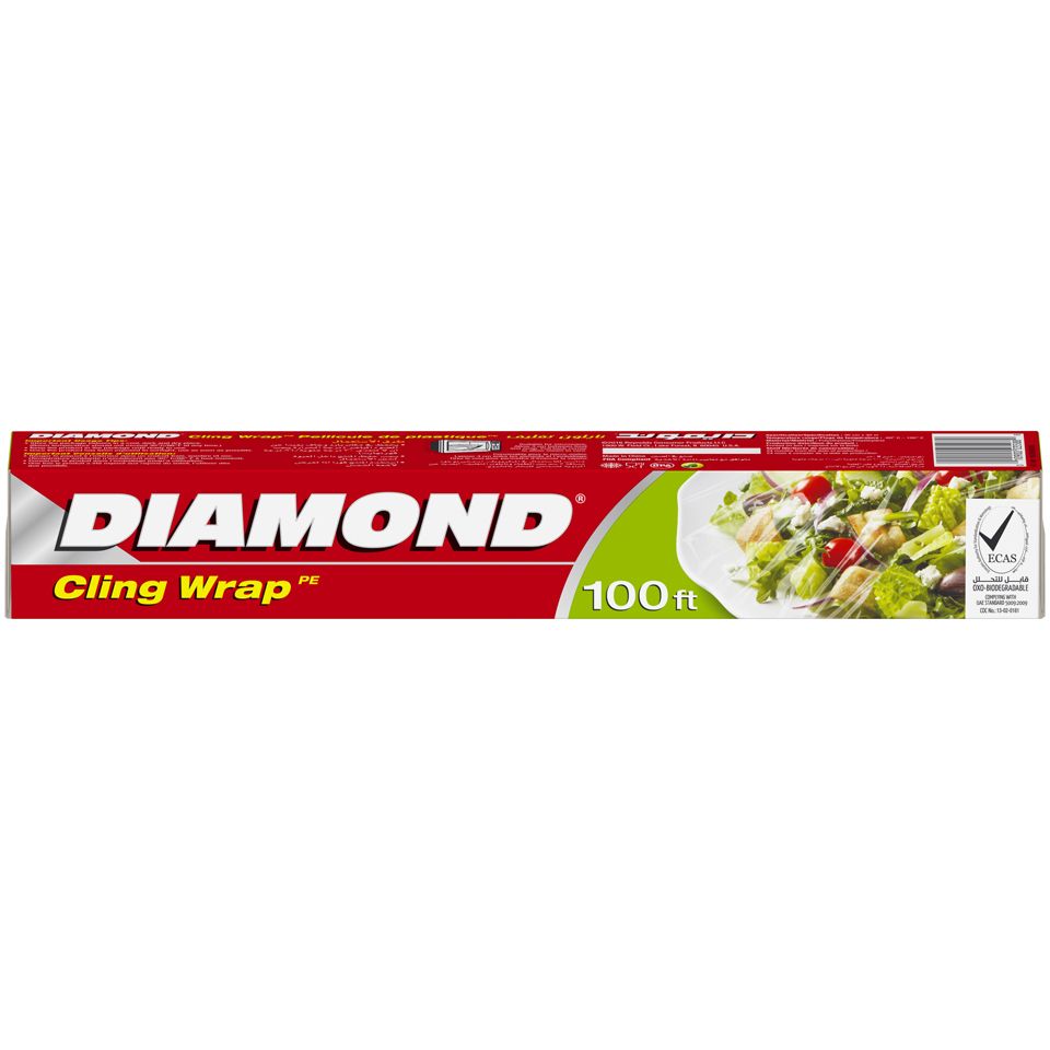 Diamond Cling Wrap 100 ft x30 cm Regular
