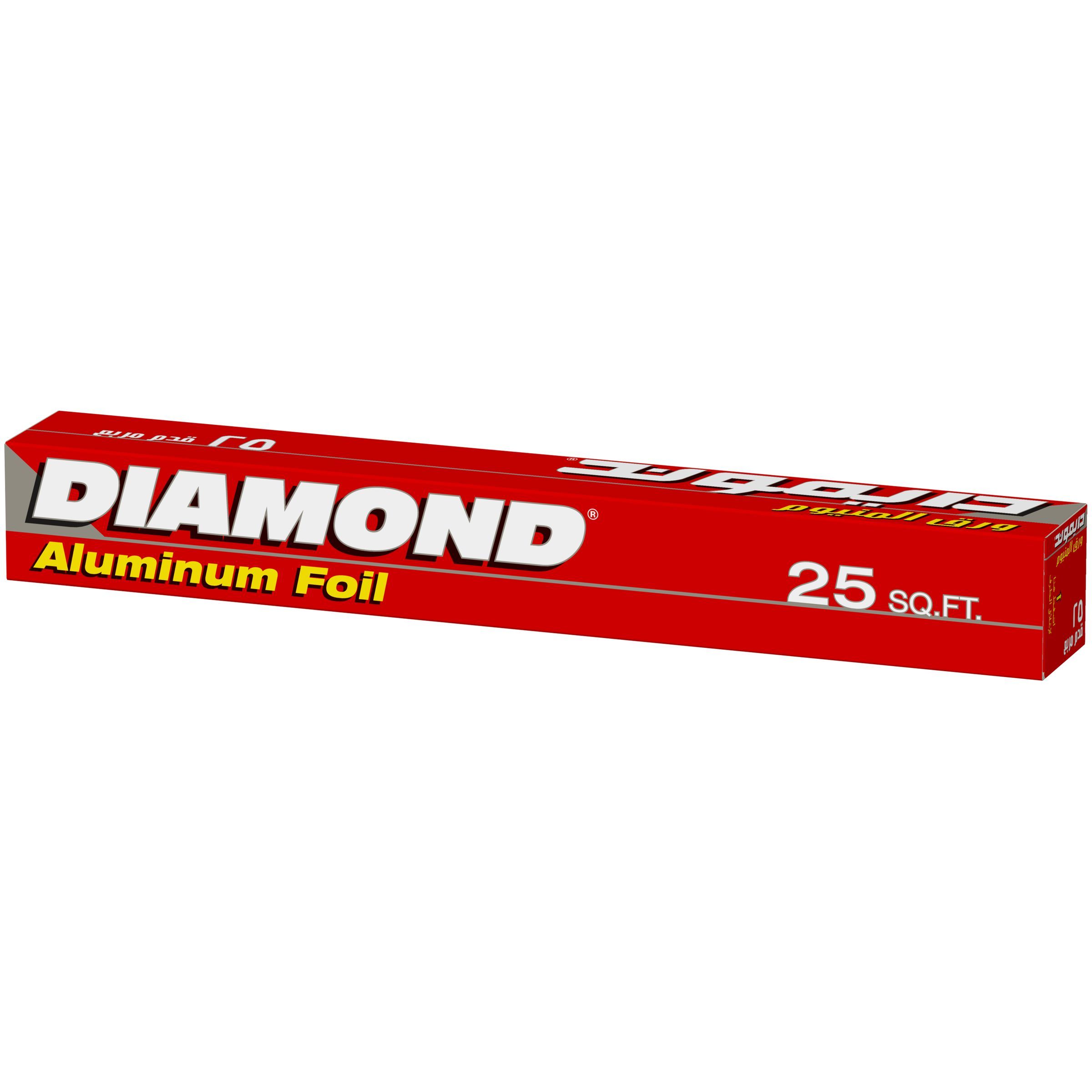 Diamond Aluminium Foil, 25 sq.ft