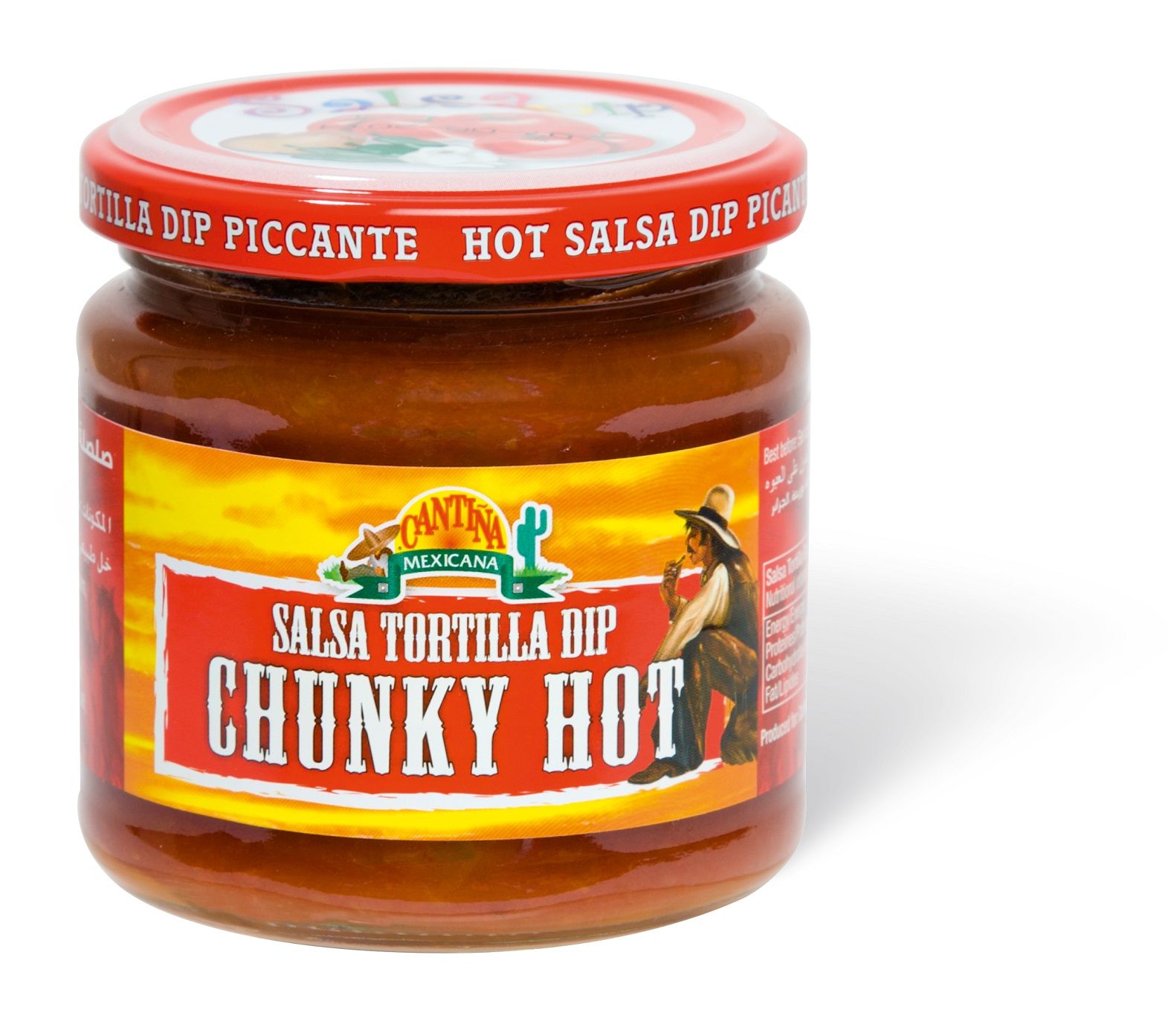 Cantina Mexicana Chunky Salsa Hot 190 g