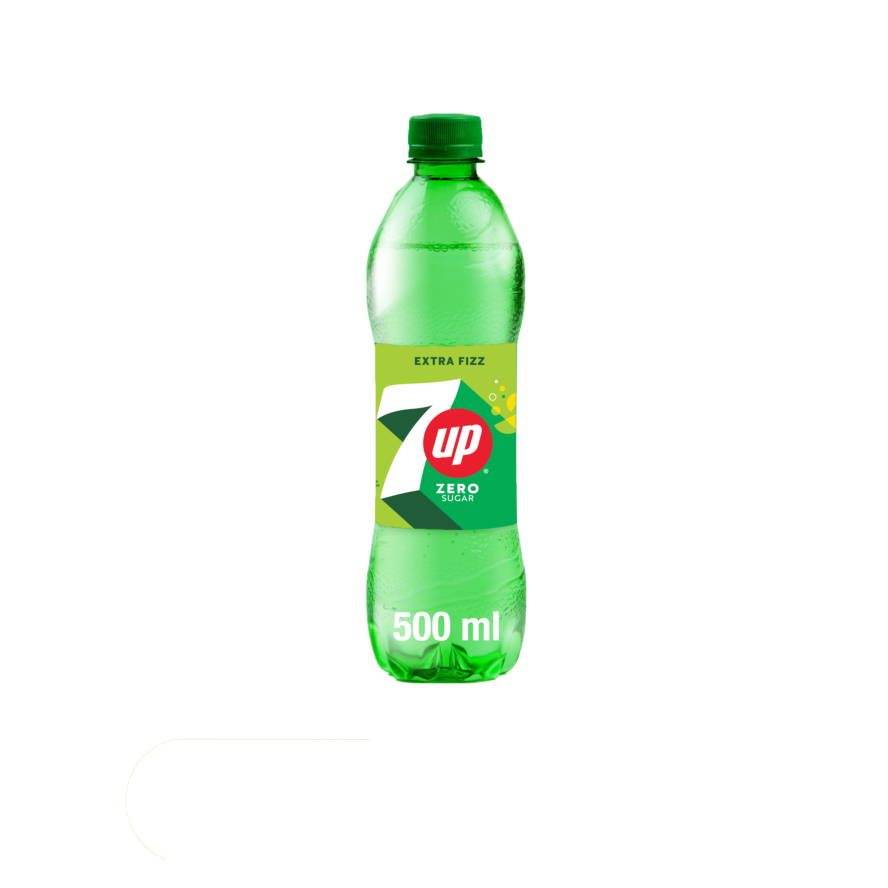 7UP Zero Sugar Soft Drink, 500ml
