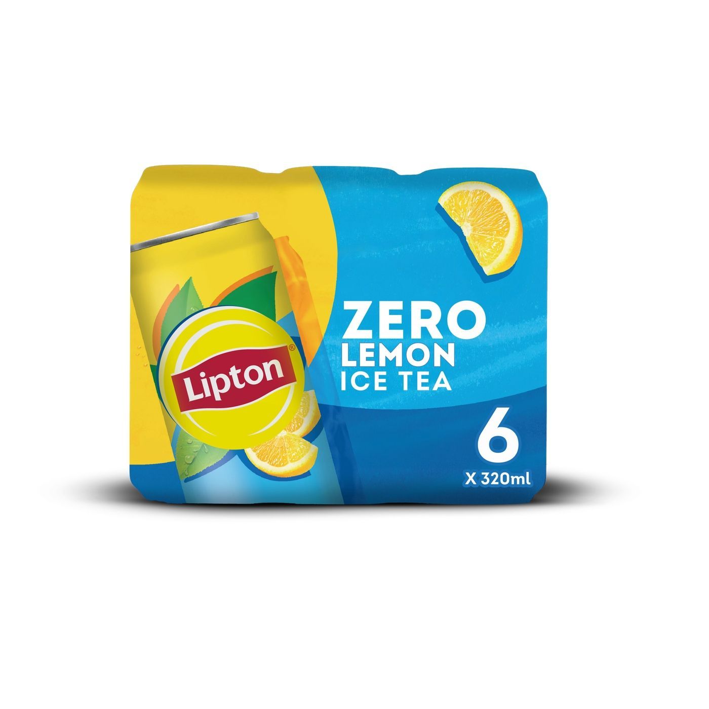 Lipton Ice Tea Lemon Zero, 6x320ml