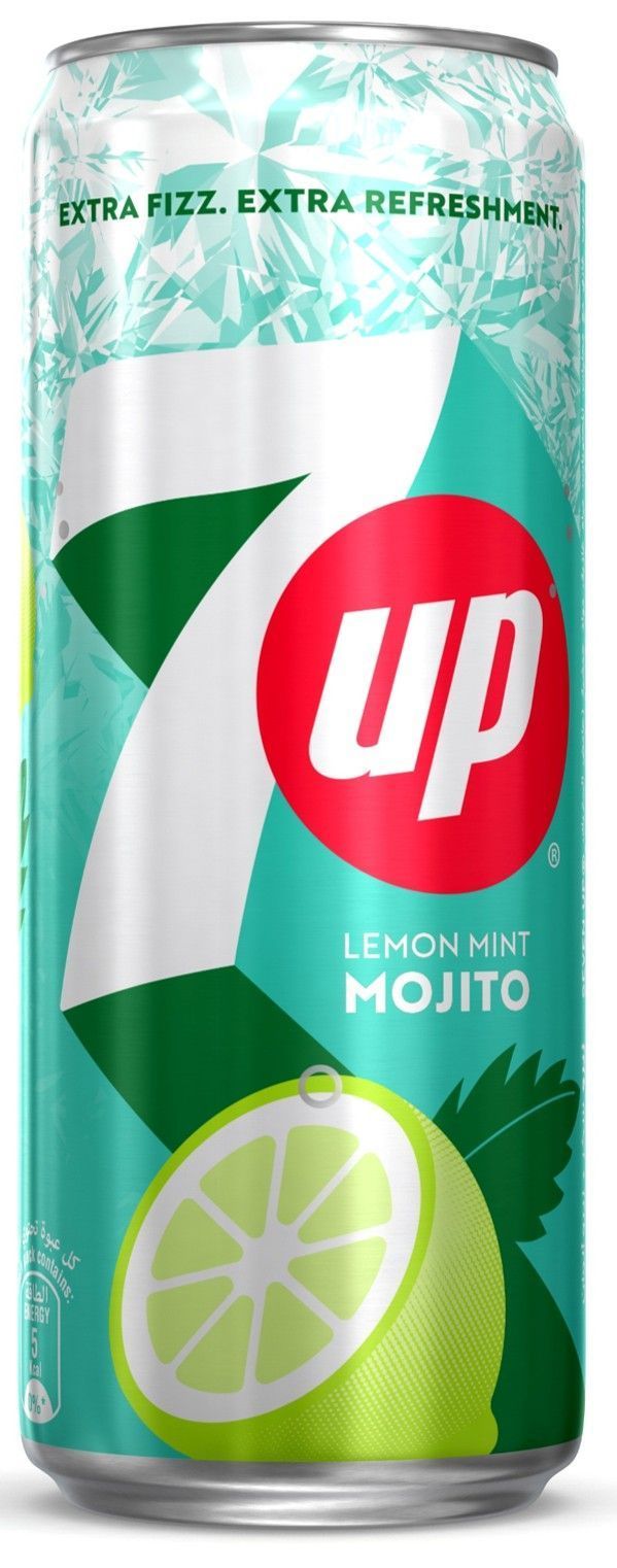 7Up Lemon Mint Mojito Drink, 330ml