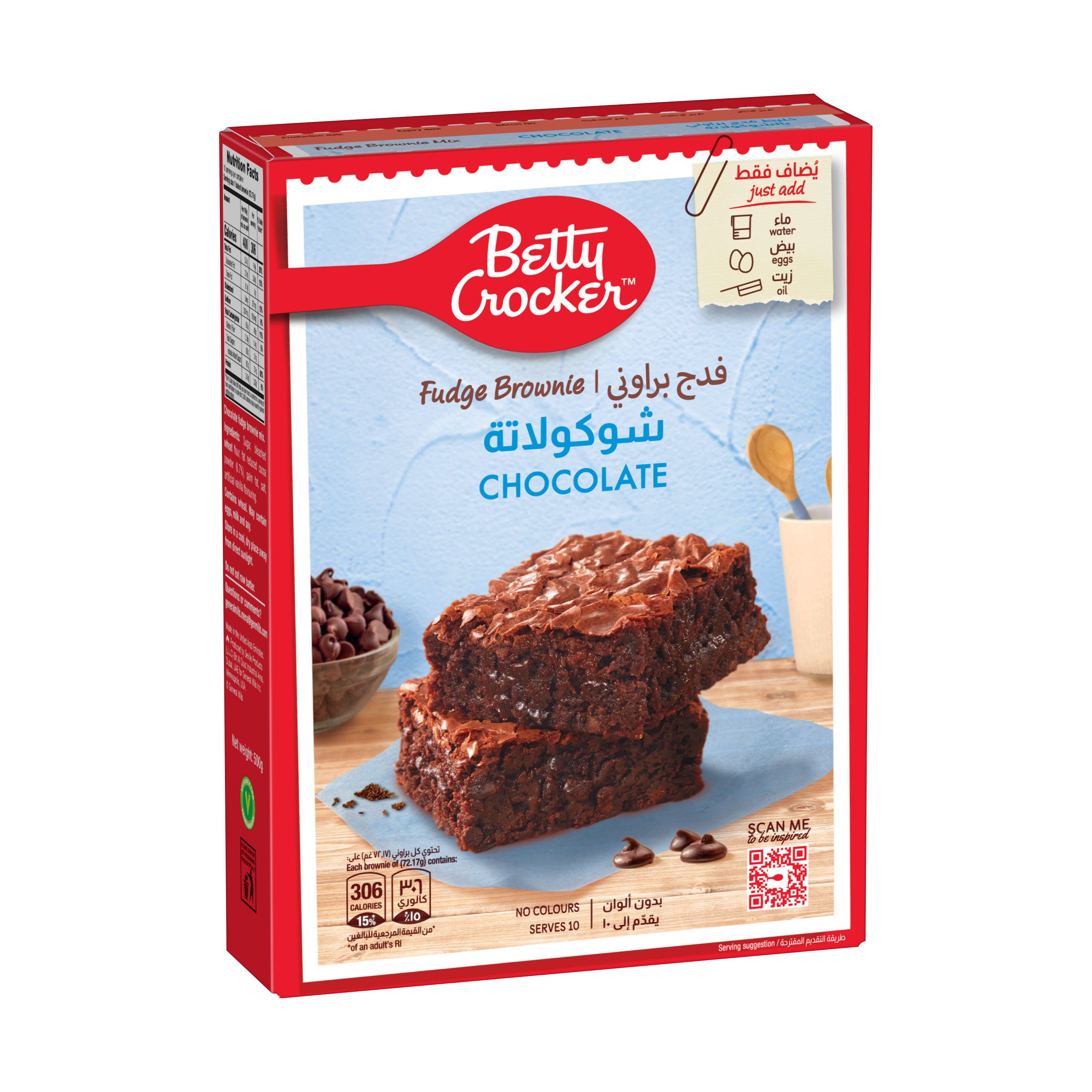 Betty Crocker Fudge Brownie 500 g