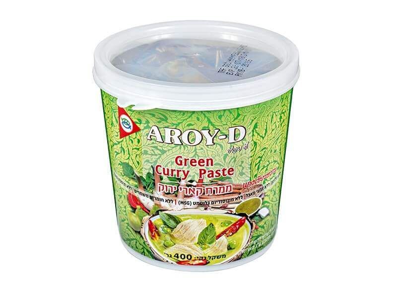 Aroy-D Green Curry Paste Authentic Thai Taste, 400g