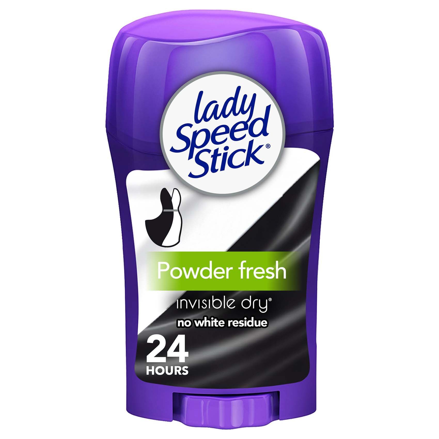 Lady Speed Stick Powder Fresh Antiperspirant Deodorant Stick, 40g