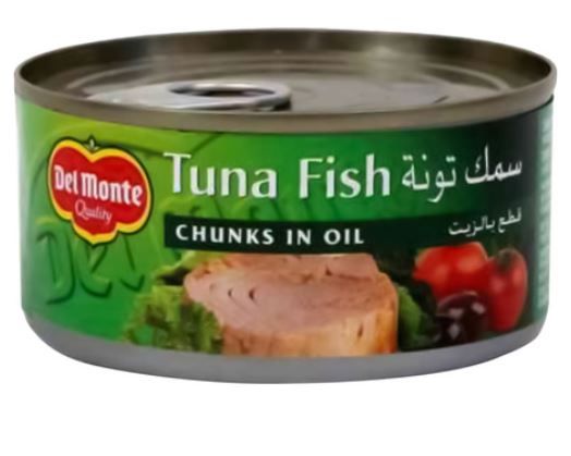 Del Monte Tuna Fish Chunks in Oil, 185g