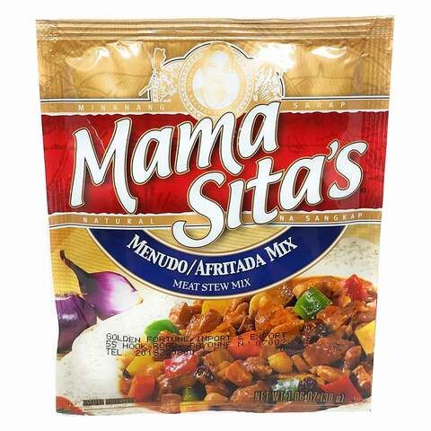 Mama Sita's Meat Stew Mix Menudo Afritada 30 g
