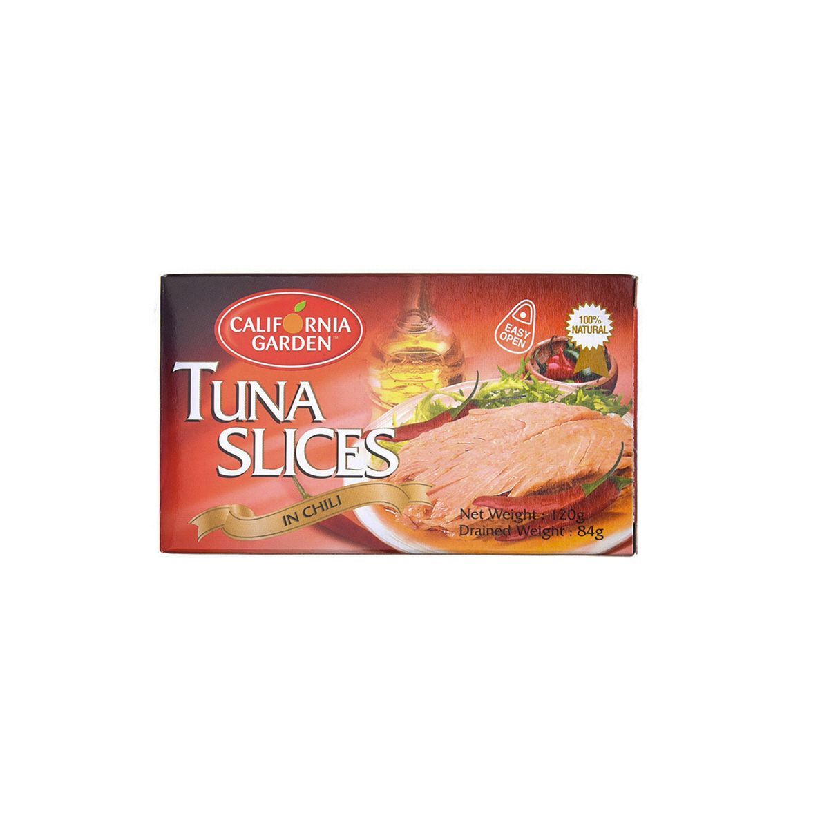 California Garden Tuna Slices with Chilli, 120g
