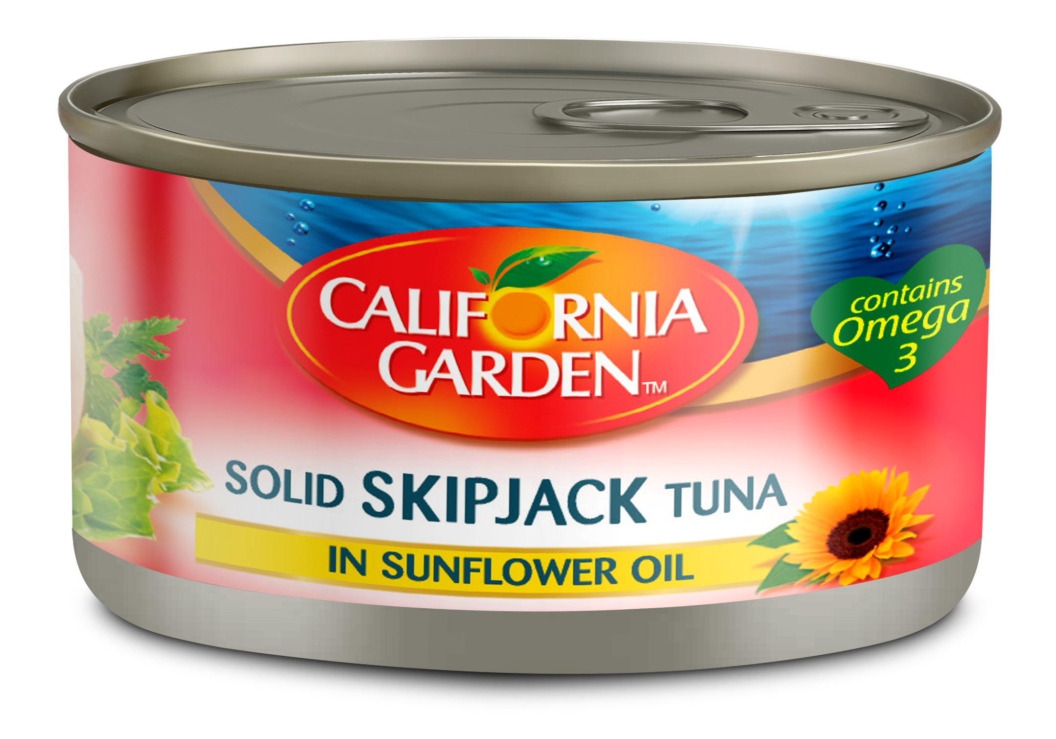 California Garden Solid Skipjack Tuna in Sunflower Oil, 170g