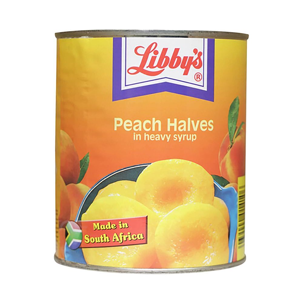 Libby's Peach Halves In Heavy Syrup 825 g