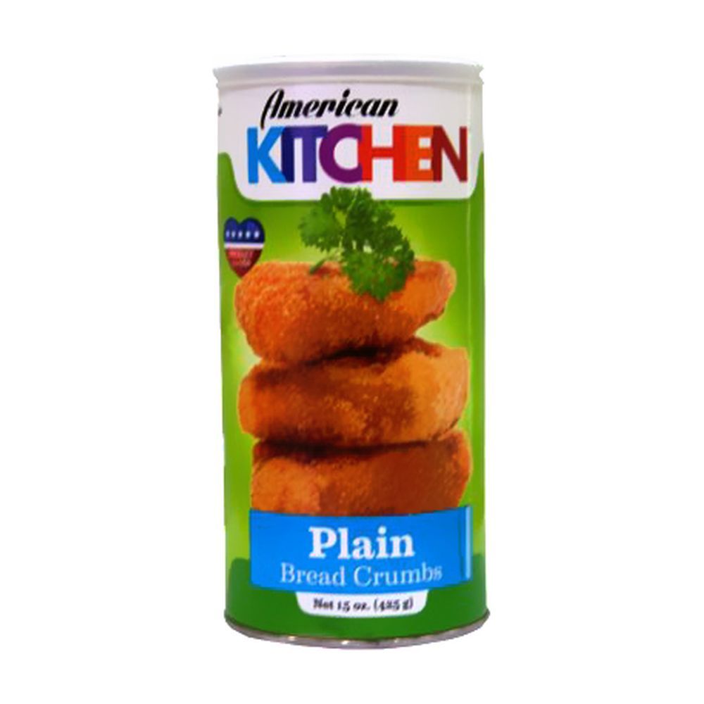American Kitchen Bread Crumbs Plain 425G