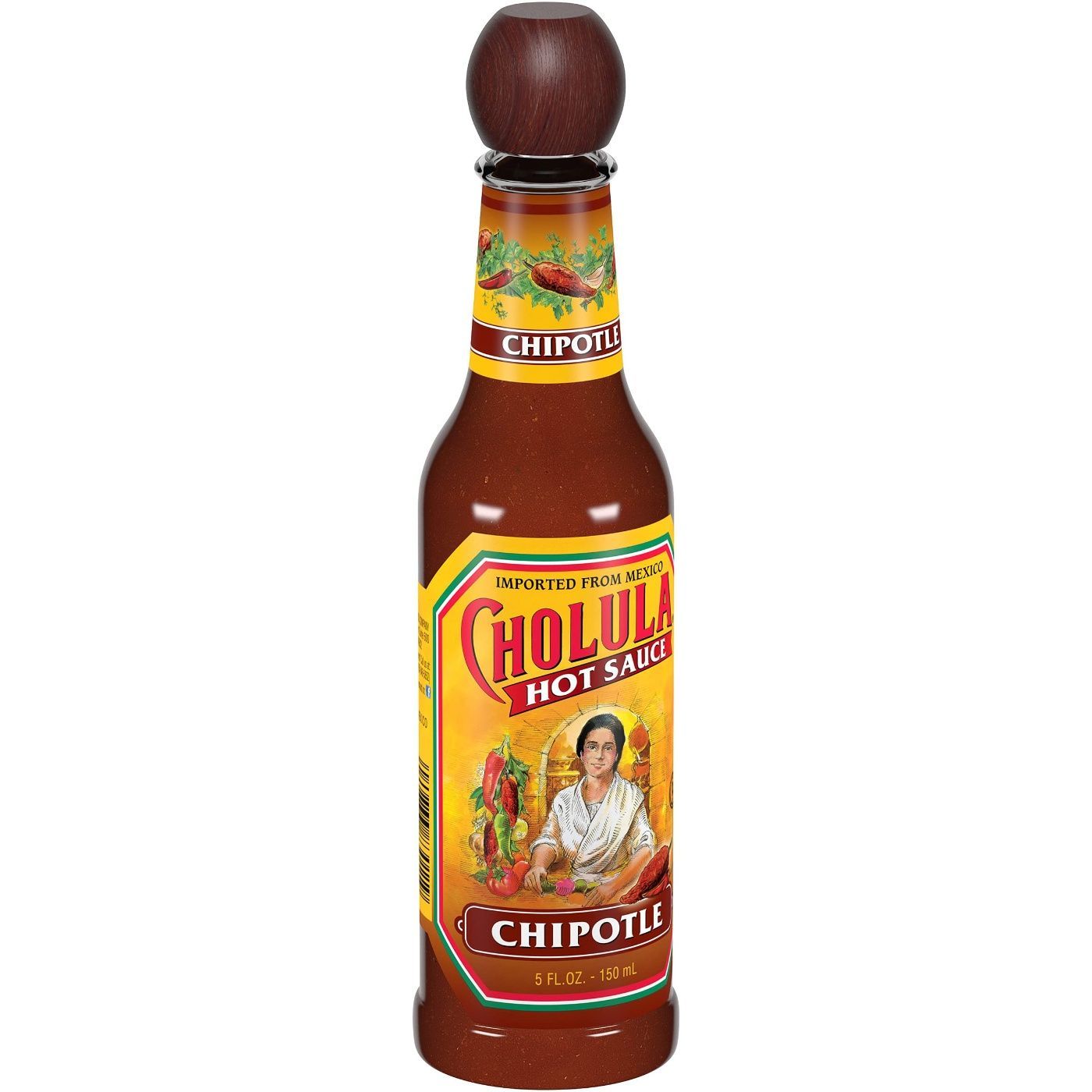Cholula Hot Sauce Chipotle, 141g