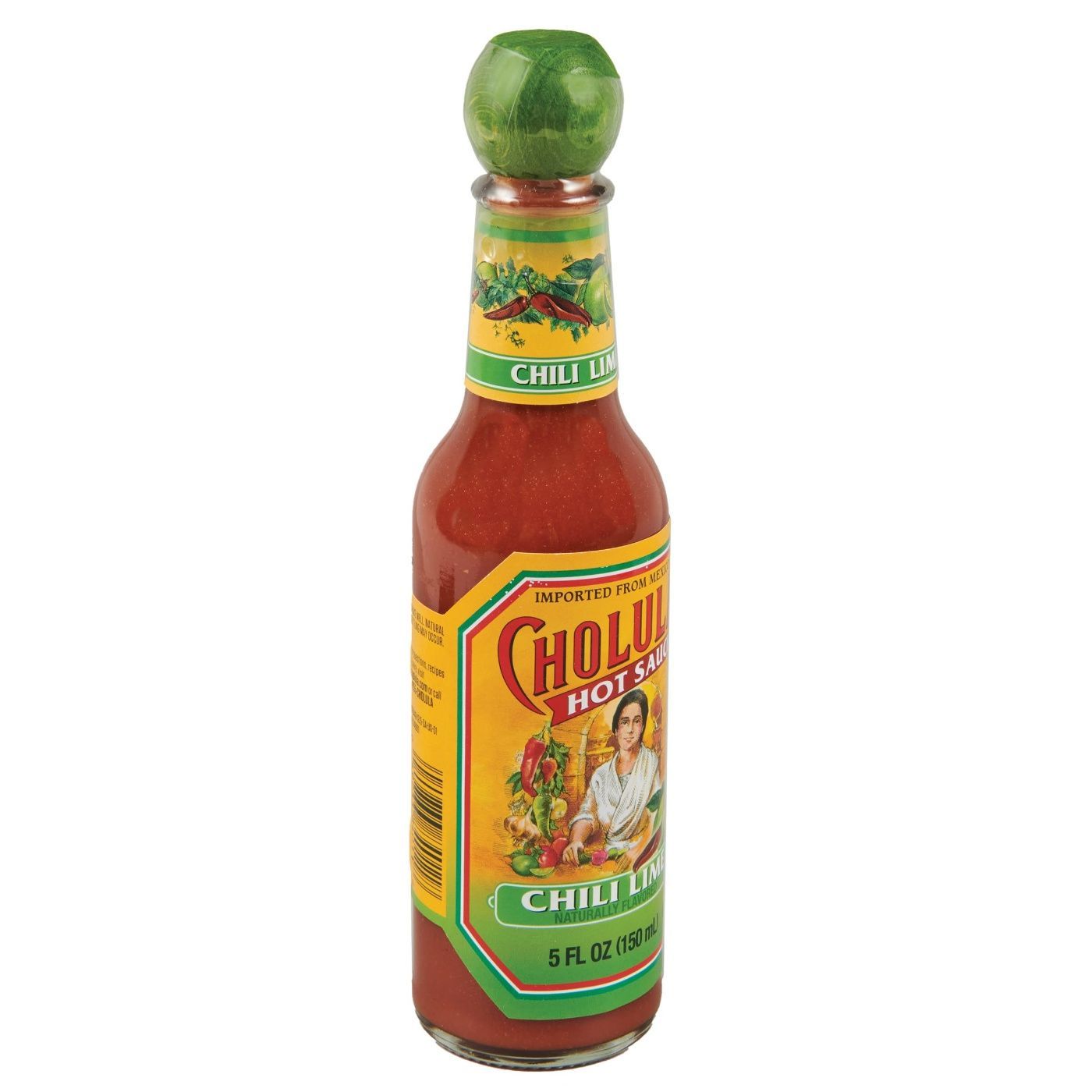 Cholula Hot Sauce Chili Lime, 141g
