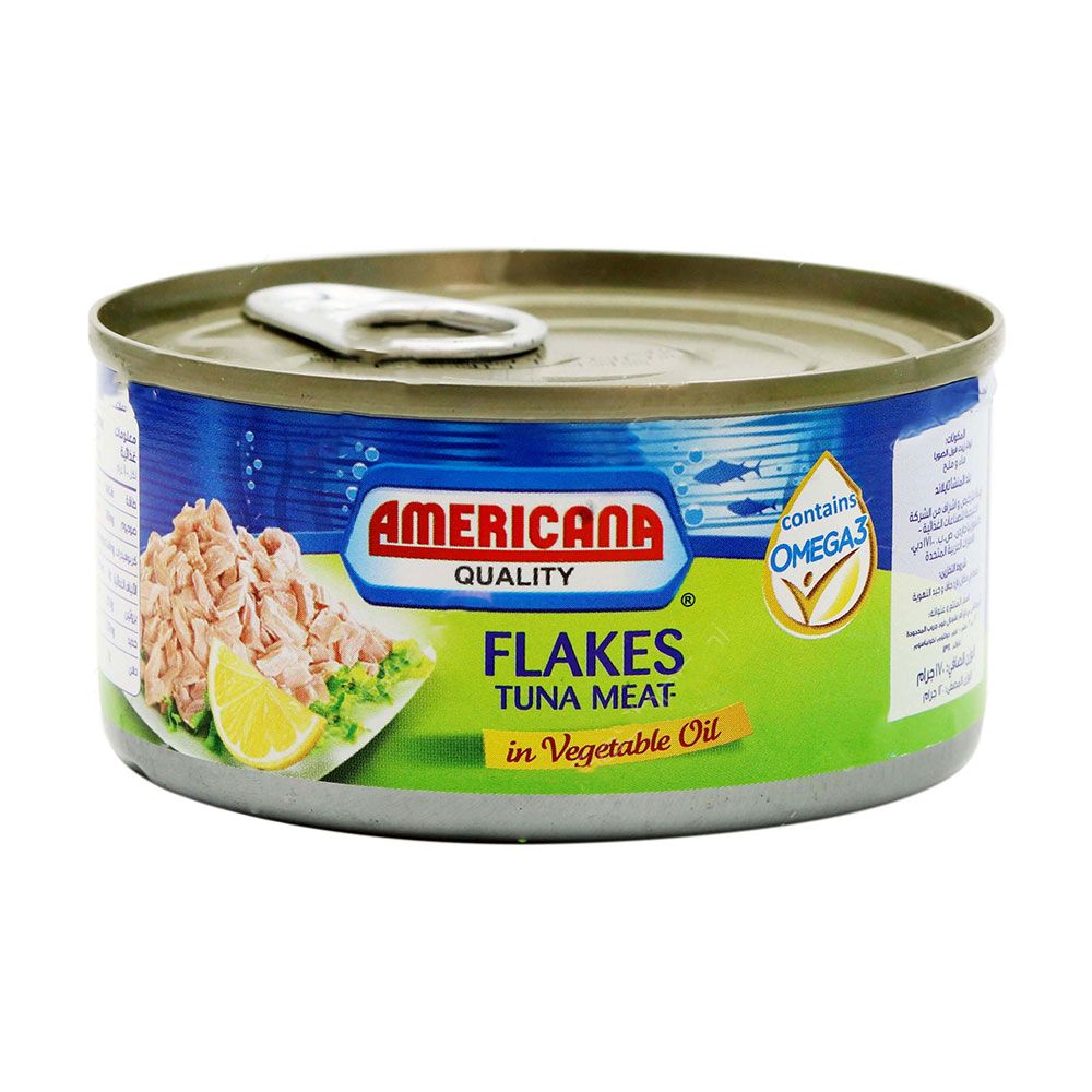 Americana Tuna Flakes In Vegetable Oil, 170g
