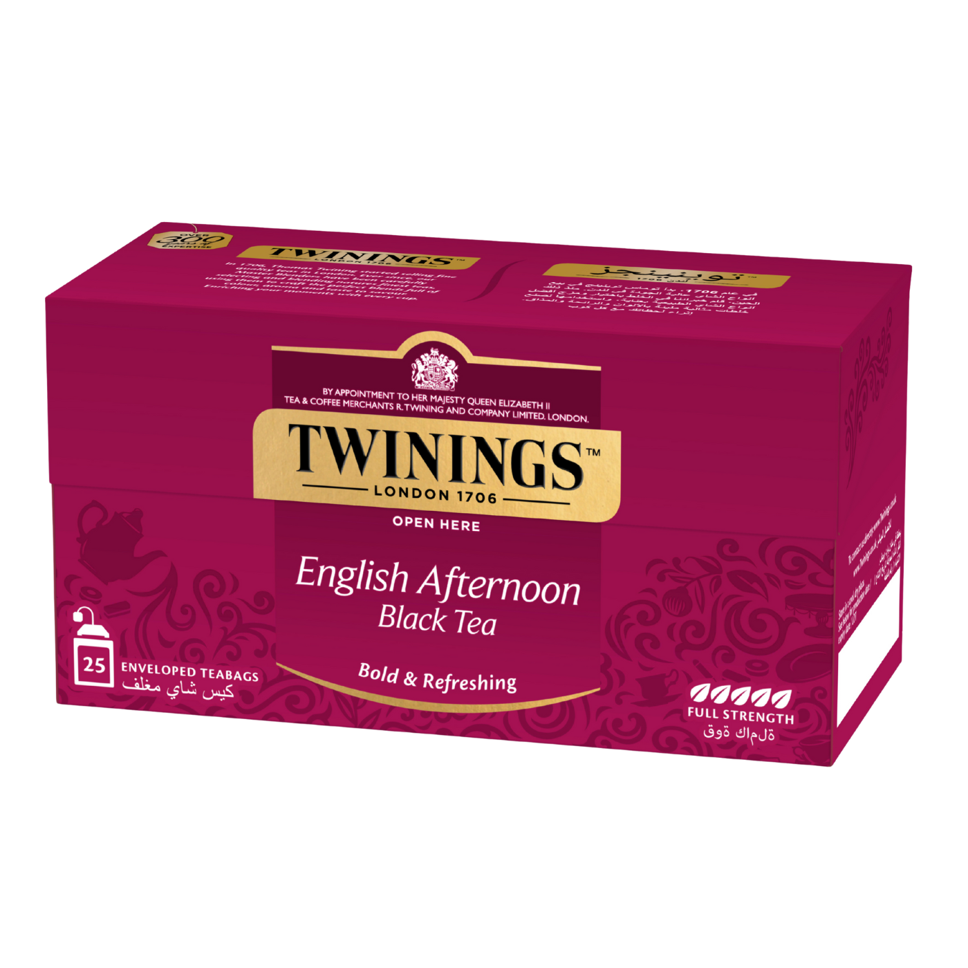 Twinings Gold English Afternoon Teabag 25s