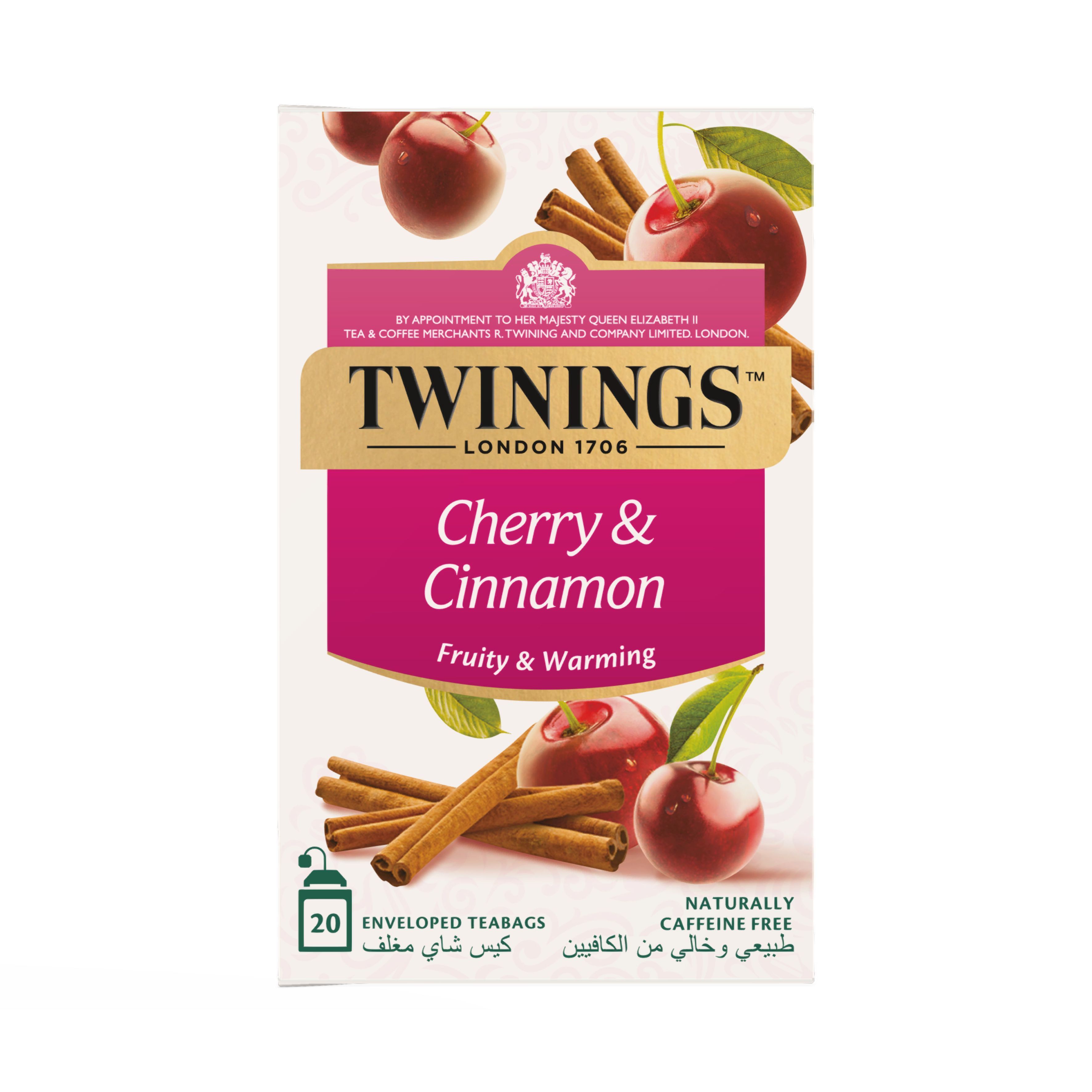 Twinings Cherry & Cinnamon Tea, 20 Teabags