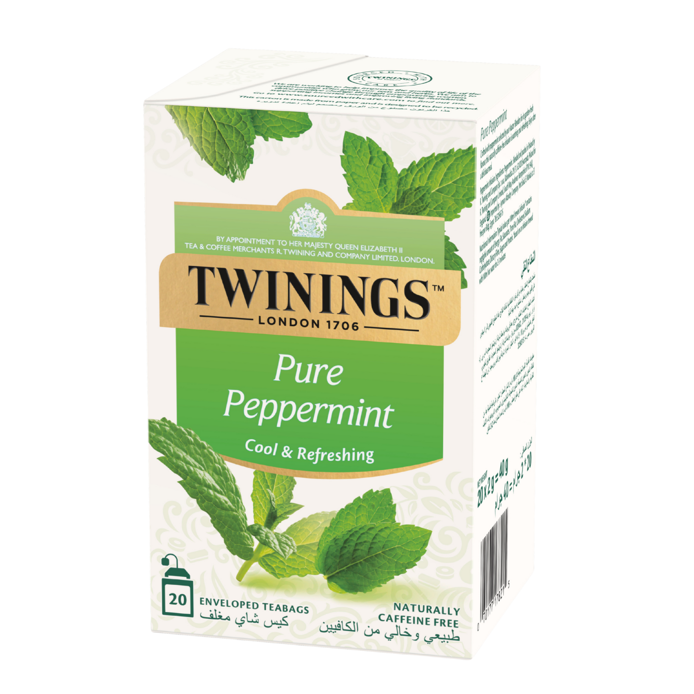 Twinings Infusion Pure Peppermint Tea Bags, 20 Bags