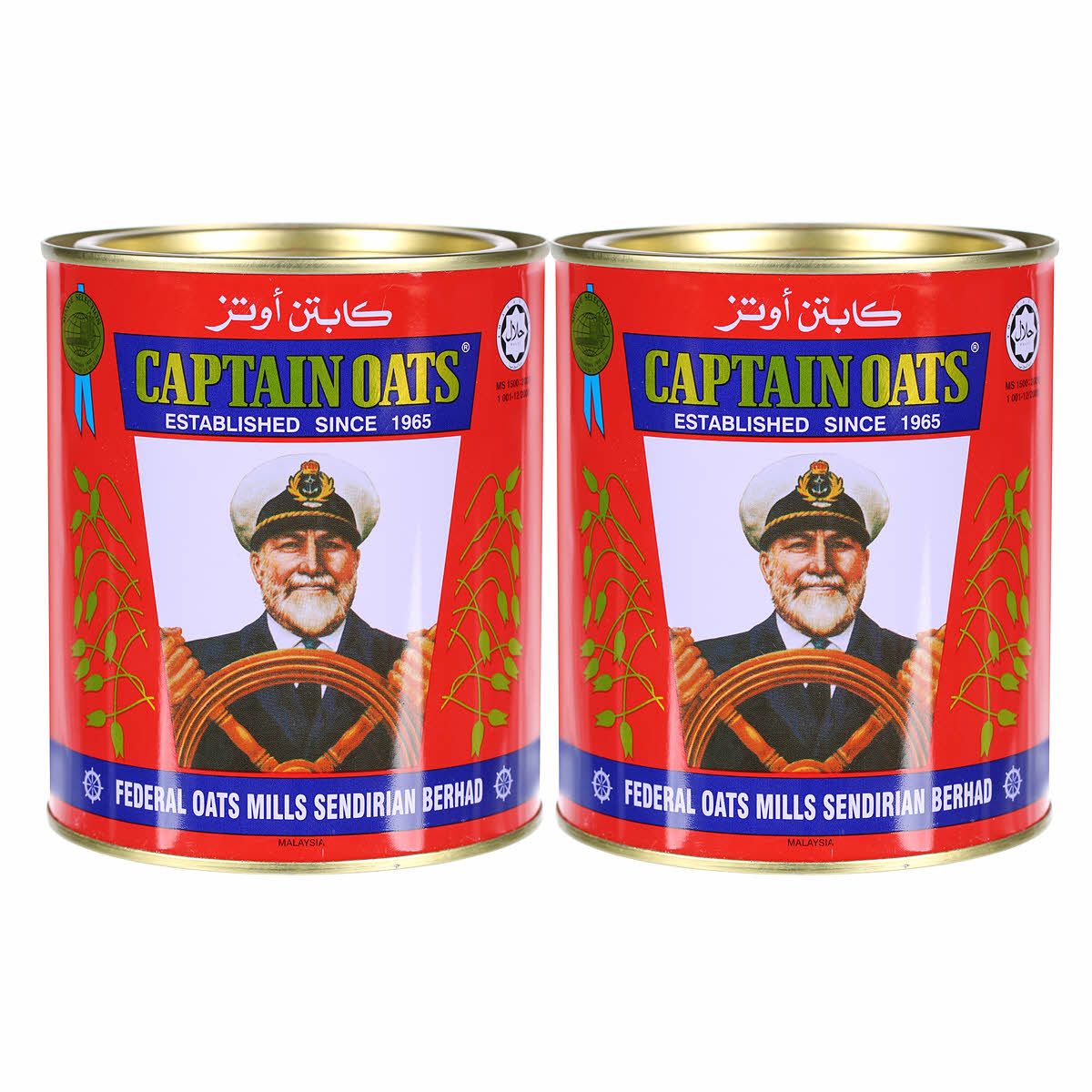 Captain Oats Pouch, 2x500g