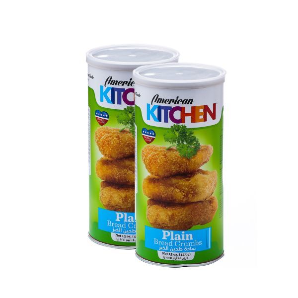 American Kitchen Bread Crumbs Plain, 2x15 Oz