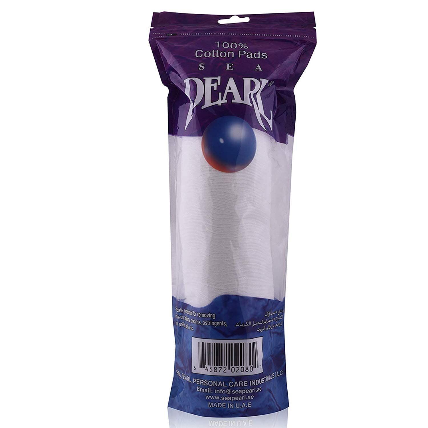 Sea Pearl Cosmetic Pads, 100 Pieces
