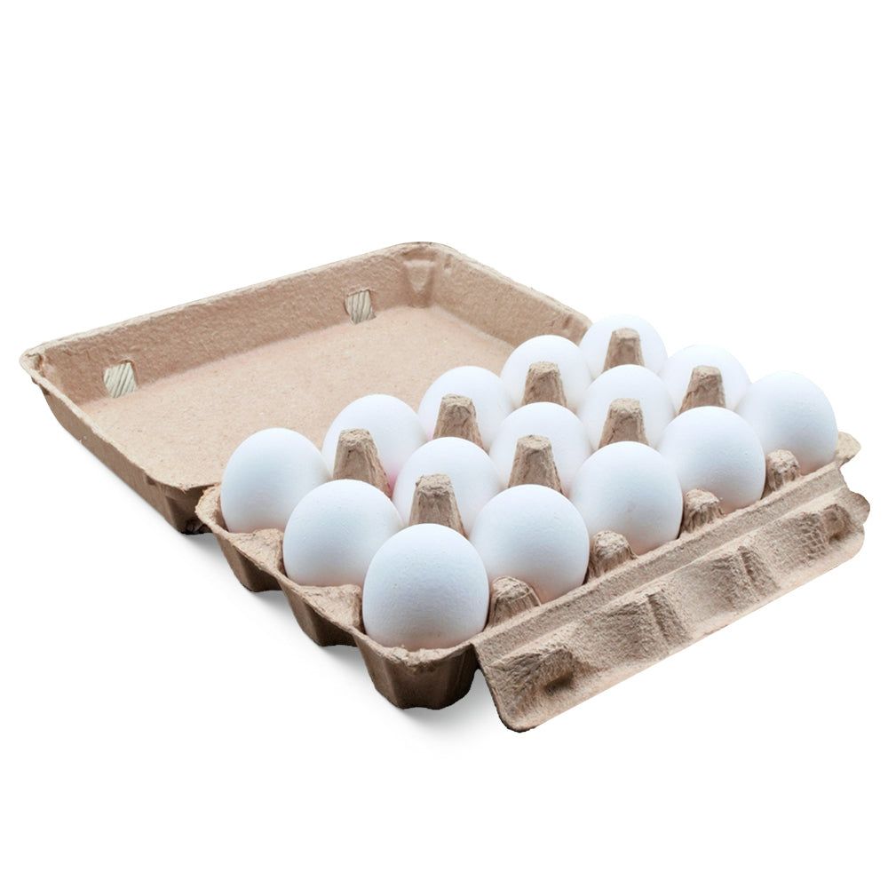 Jawda White Eggs, 15 Pieces