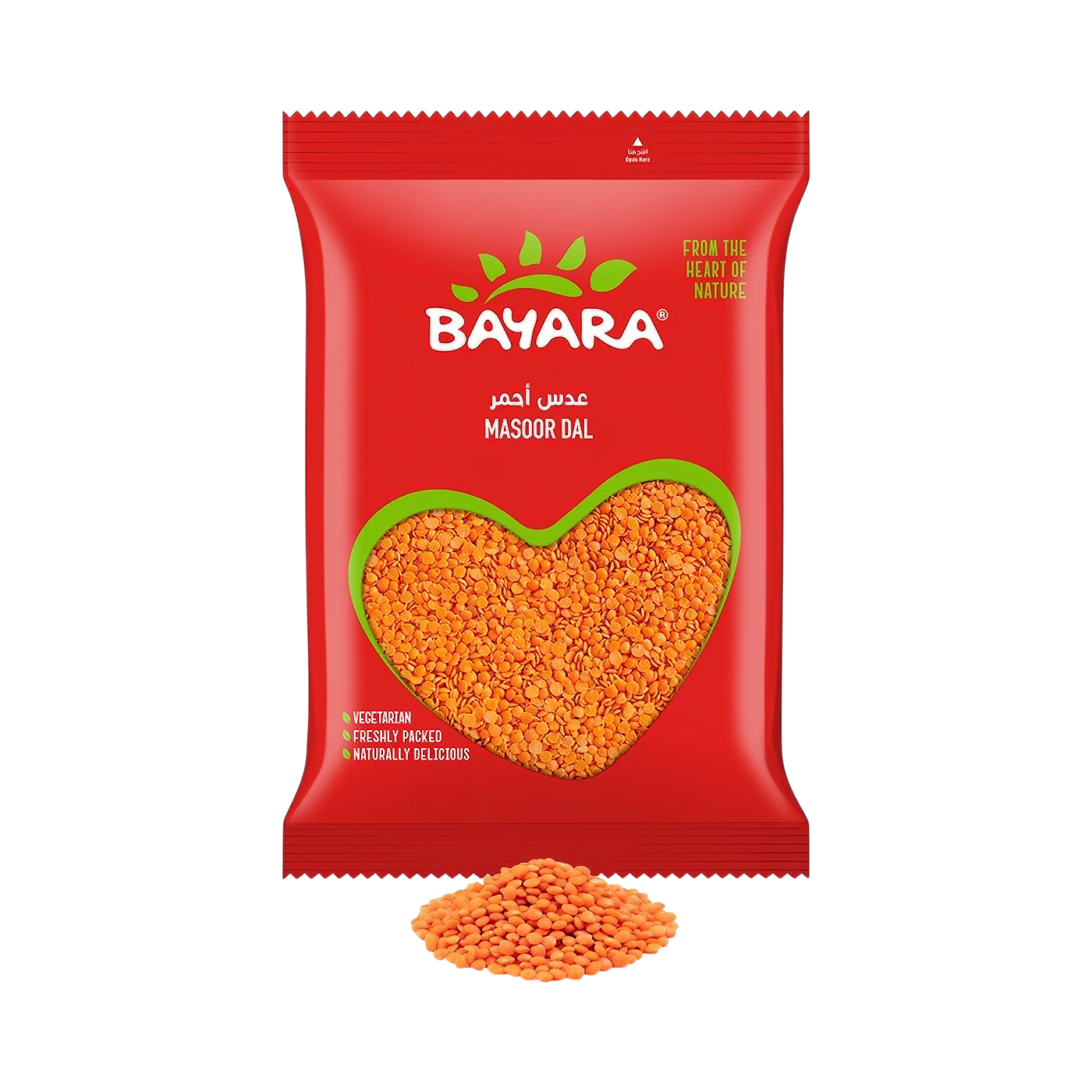 Bayara Masoor Dal Red Lentils, 400g