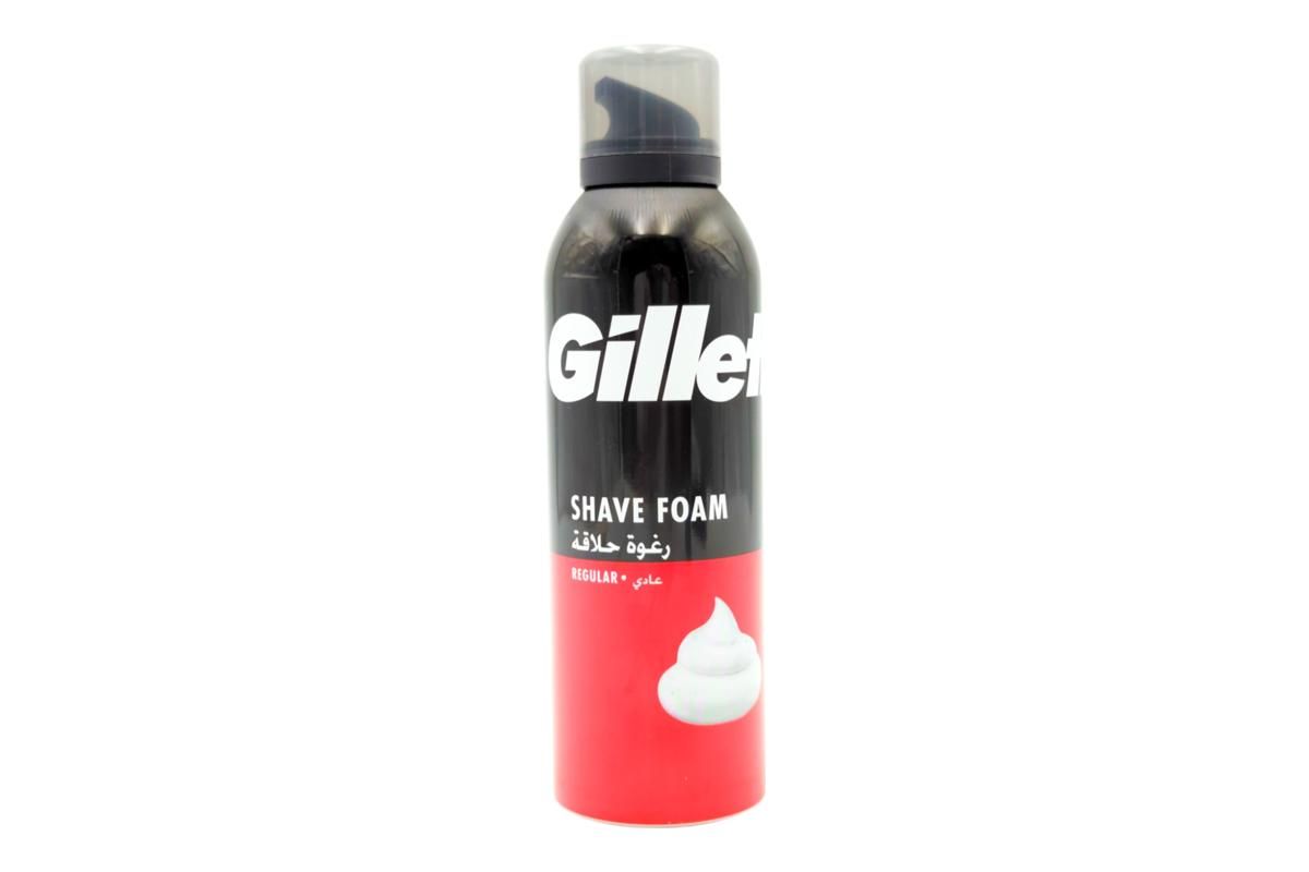 Gillette Regular Shaving Foam, 200ml