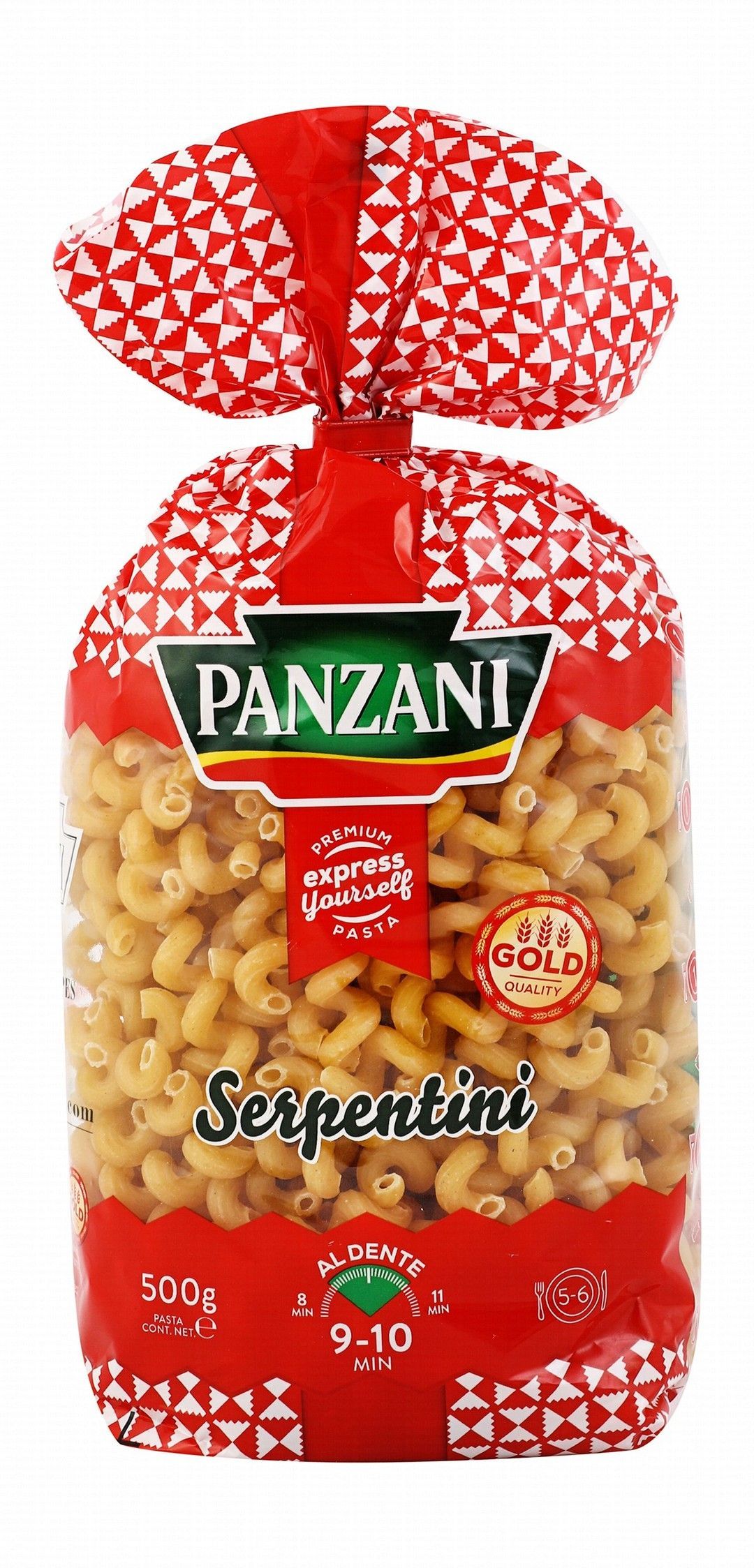 Panzani Serpentini Pasta, 500g