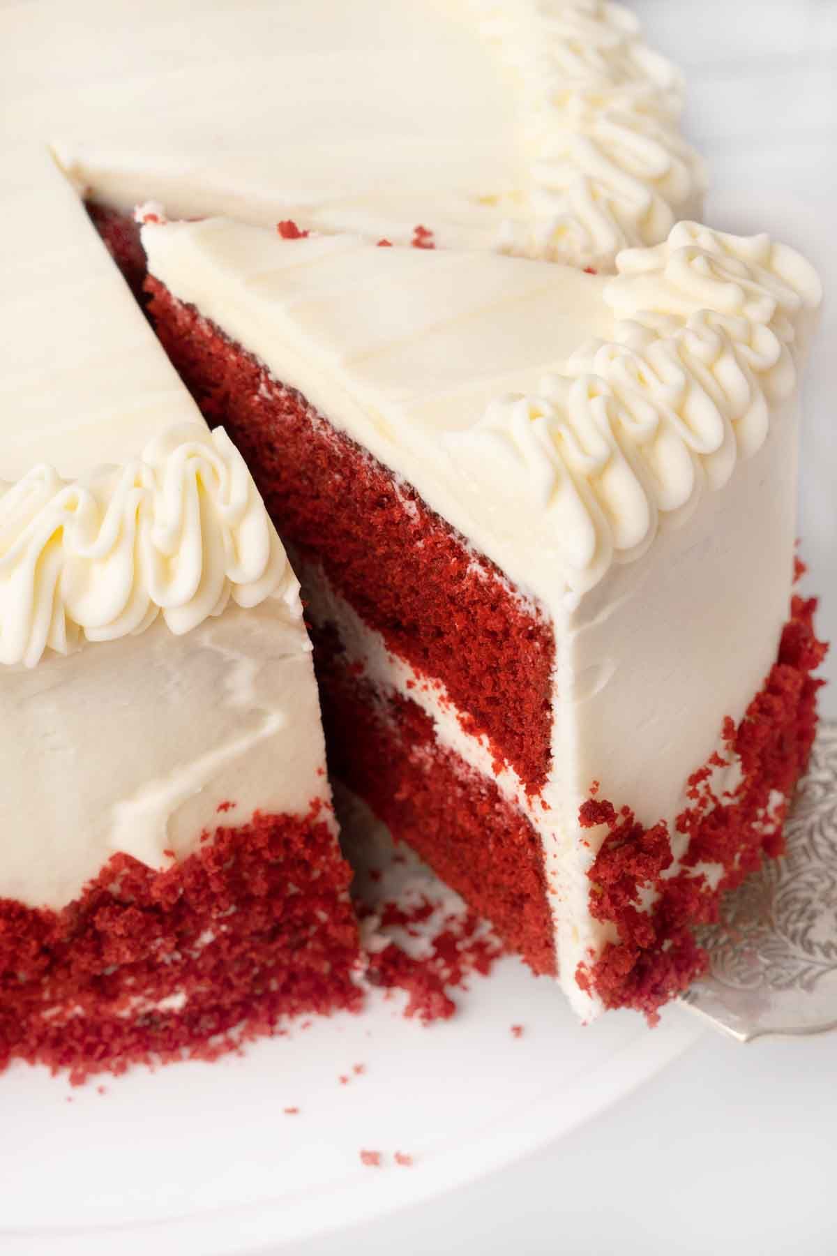 Red Velvet Cake Slice, 1 Pack