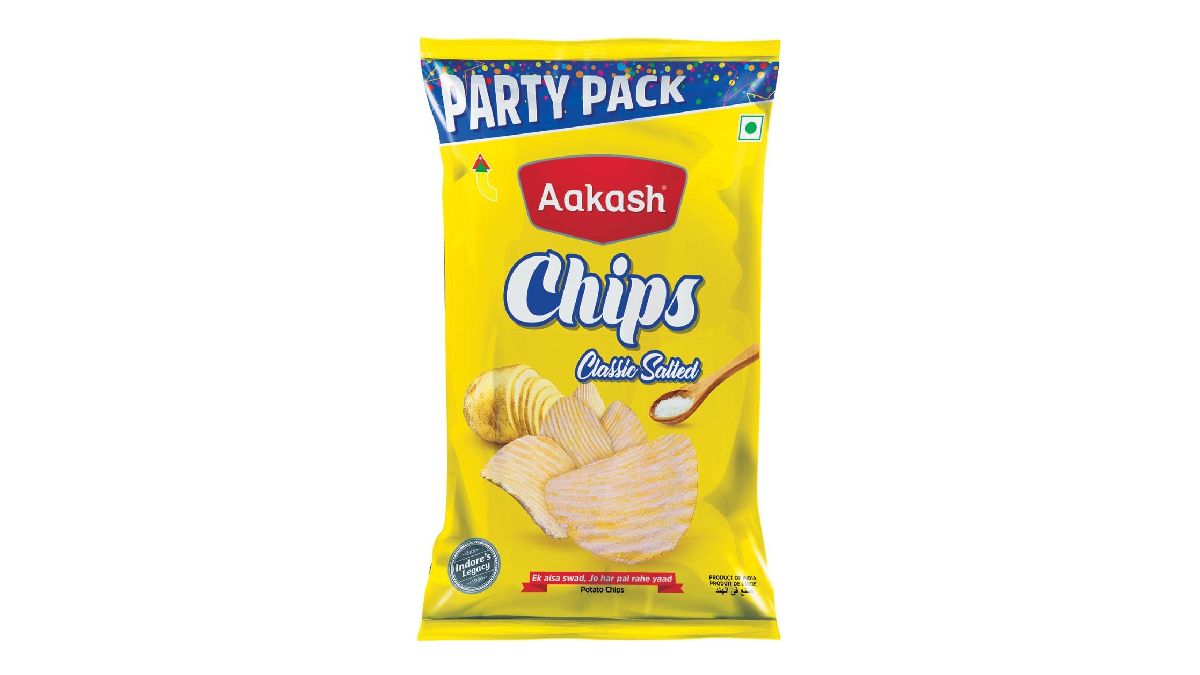 Aakash Salted Chips, 2x130g