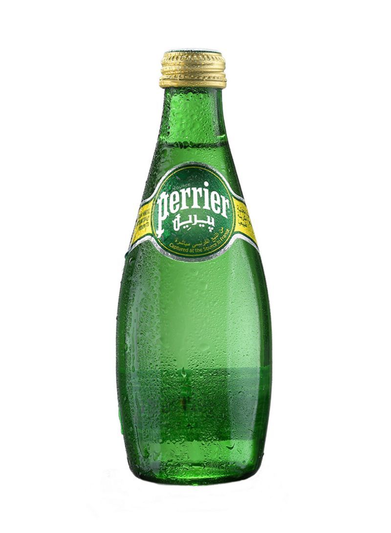 Perrier Natural Sparkling Water Glass Bottle, 330ml