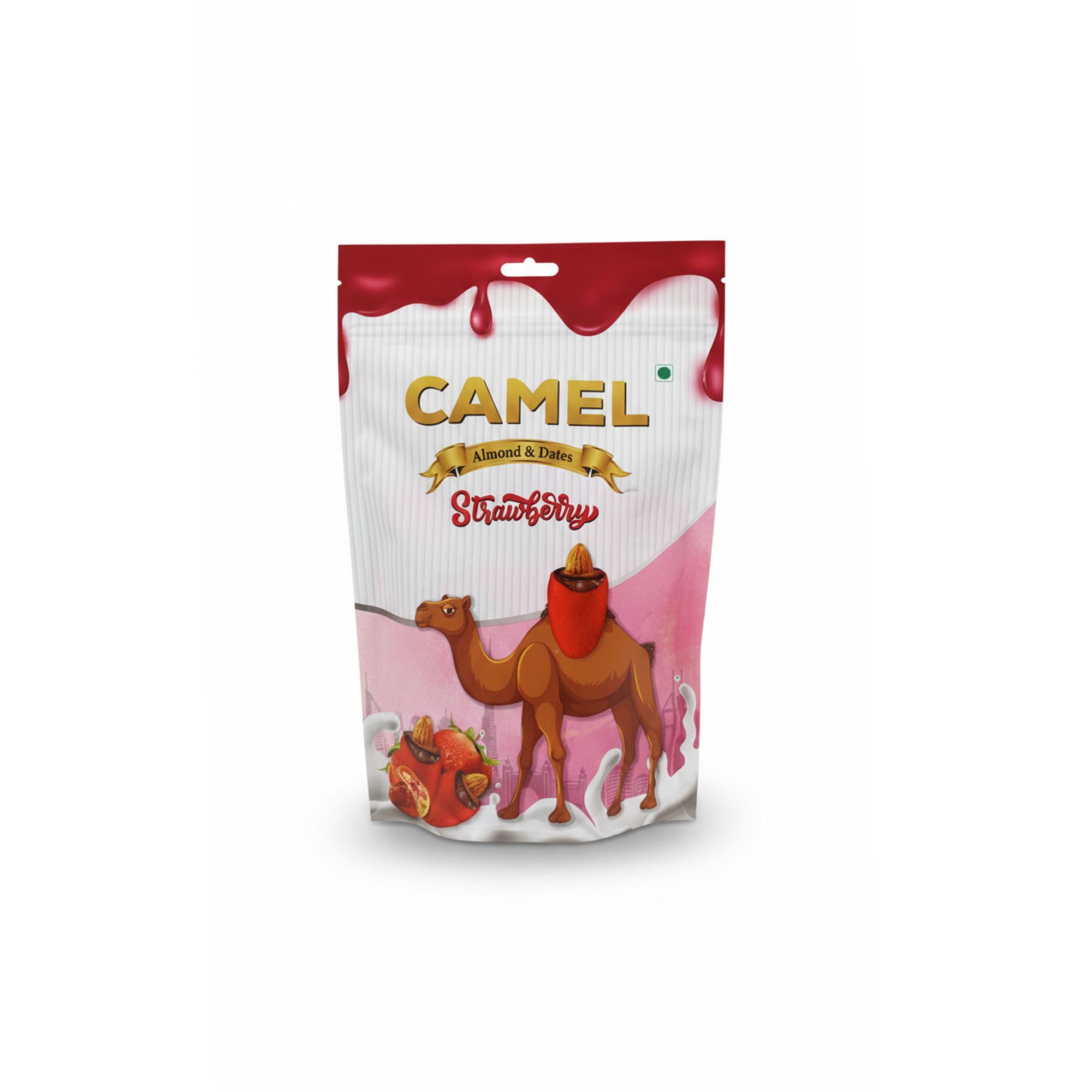 Camel Chocolate Strawberry Almond & Dates, 500g