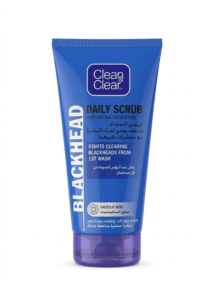 Clean & Clear Blackhead Clearing Daily Scrub, 150ml