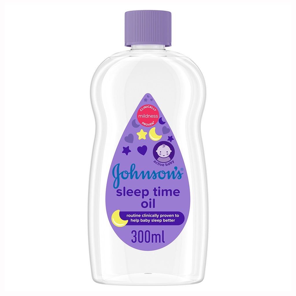 Johnson's Baby Sleep Time Moisturising Oil, 300ml