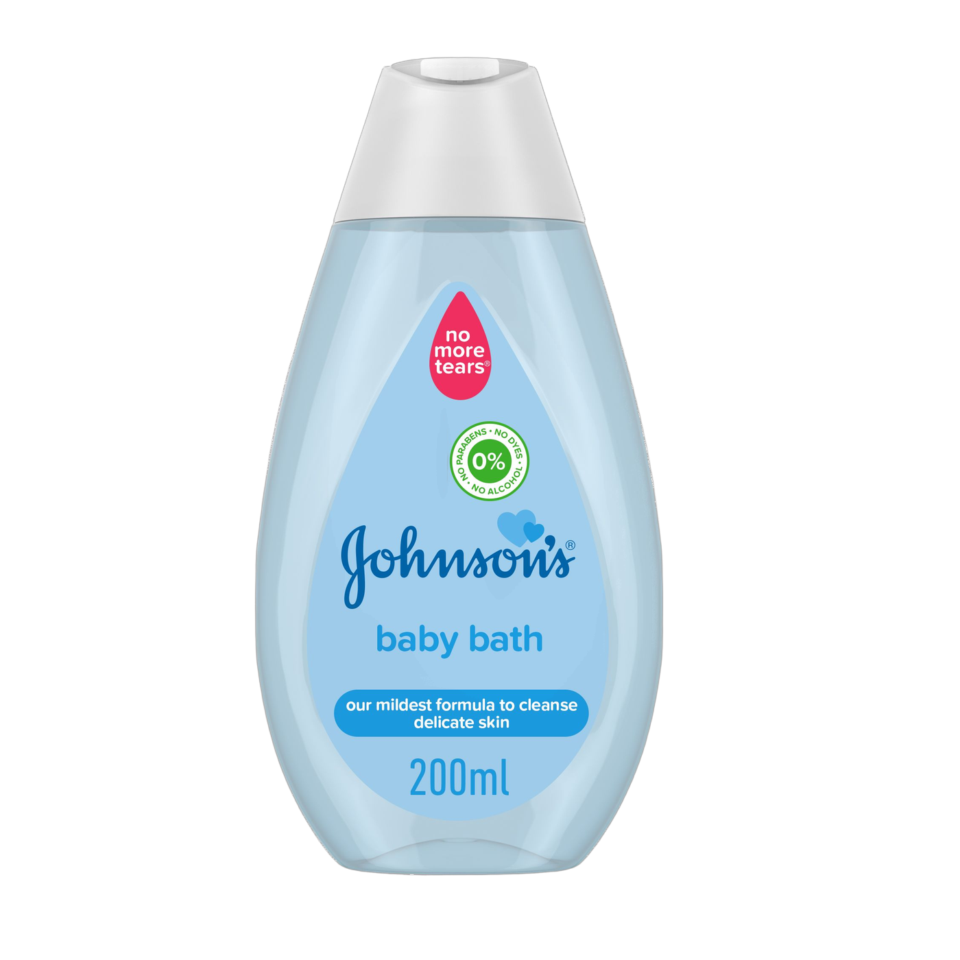 Johnson's Baby Bath Shower Gel, Mild Formula, 200ml