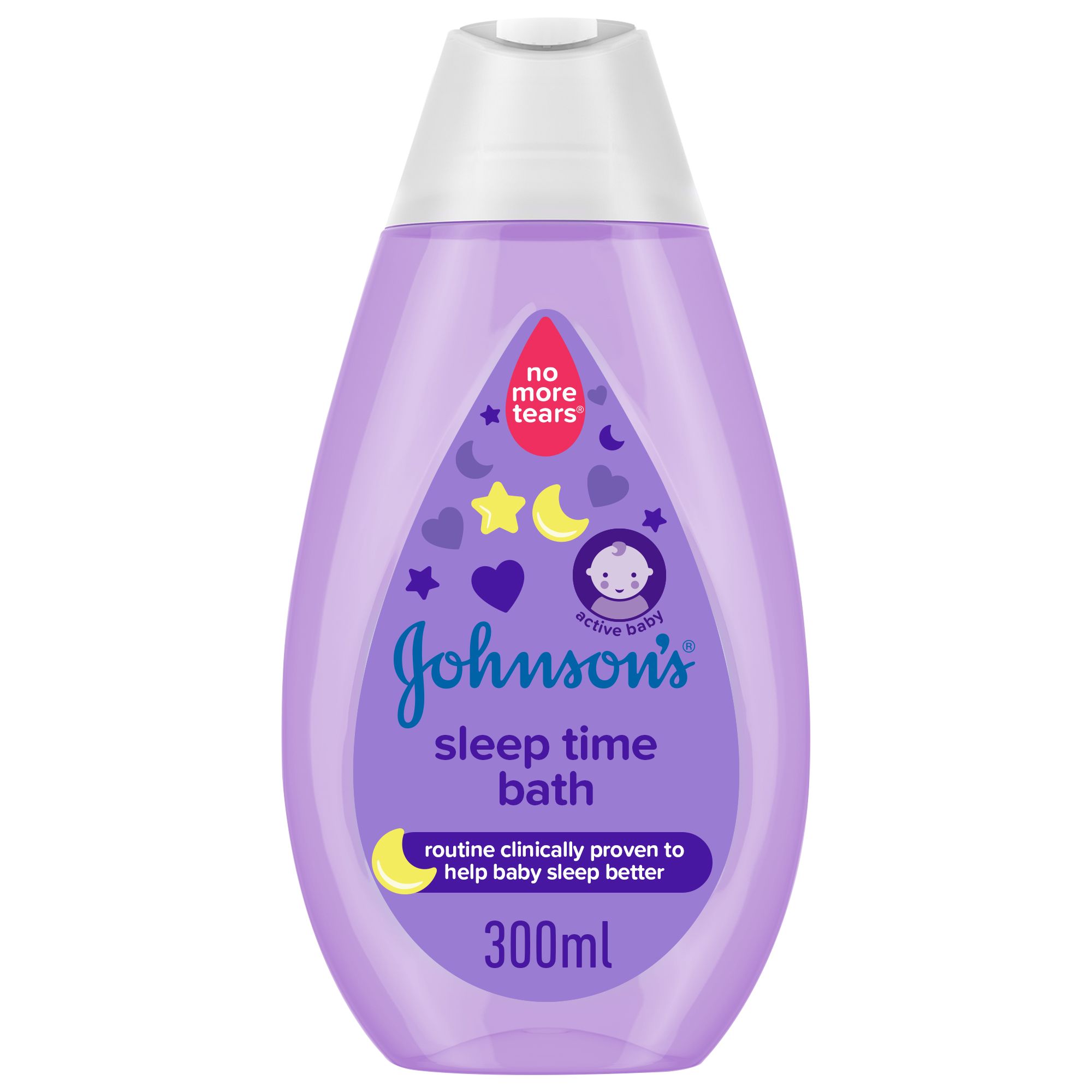 Johnson's Baby Sleep Time Bath Wash, 300ml