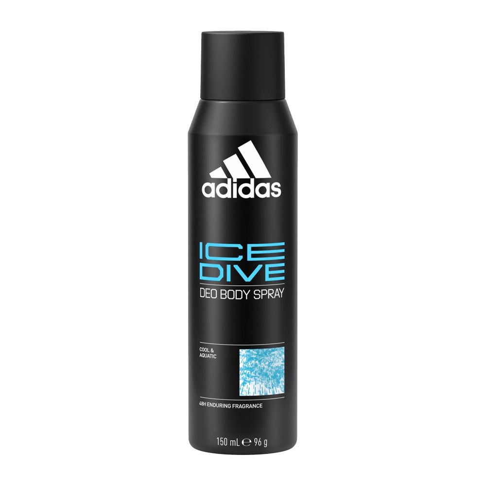 Adidas Men Ice Dive Deodorant Body Spray, 150ml
