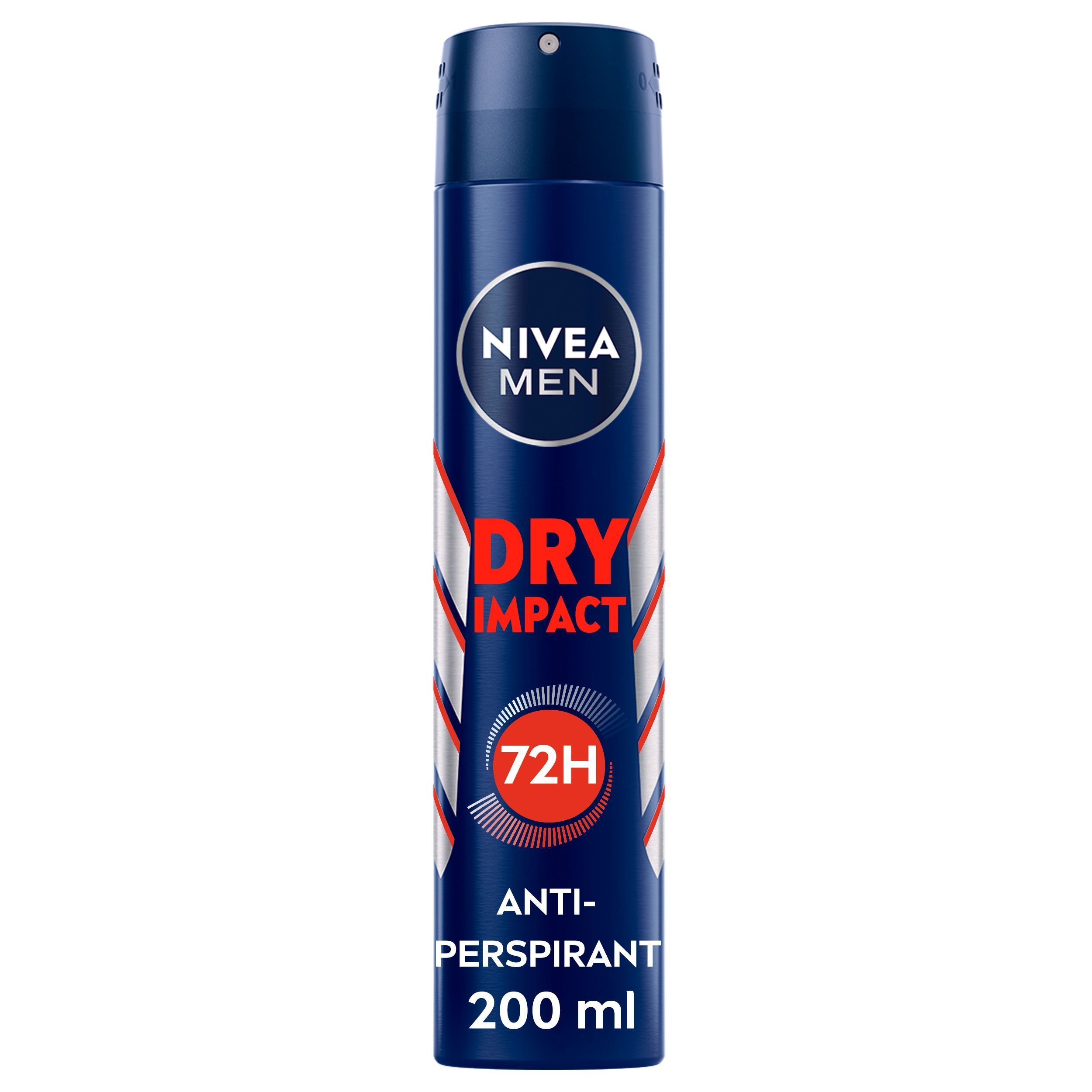 NIVEA Men Dry Impact Antiperspirant Deodorant Spray, 200ml