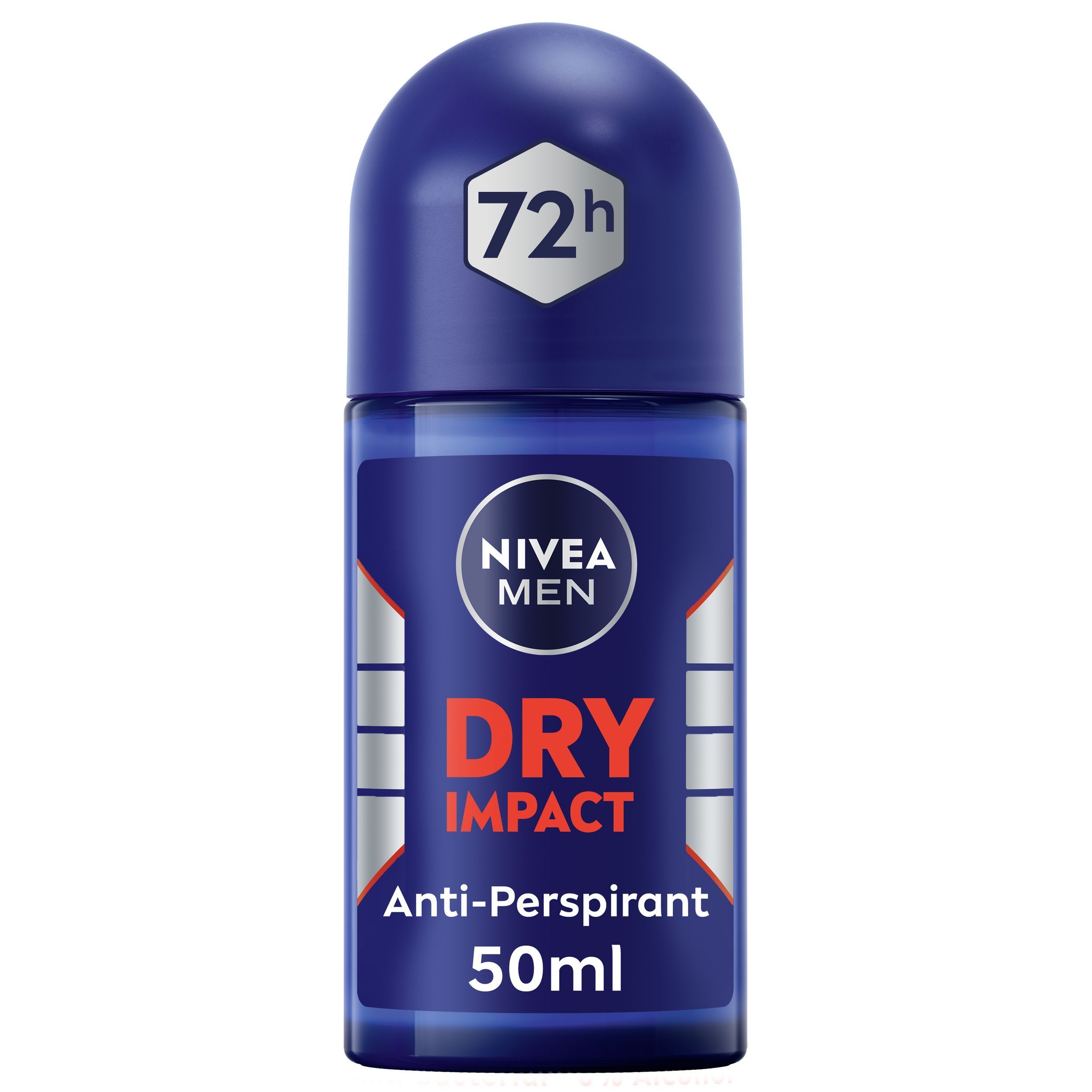 Nivea Dry Impact Antiperspirant Deodorant Roll-On for Men, 50ml