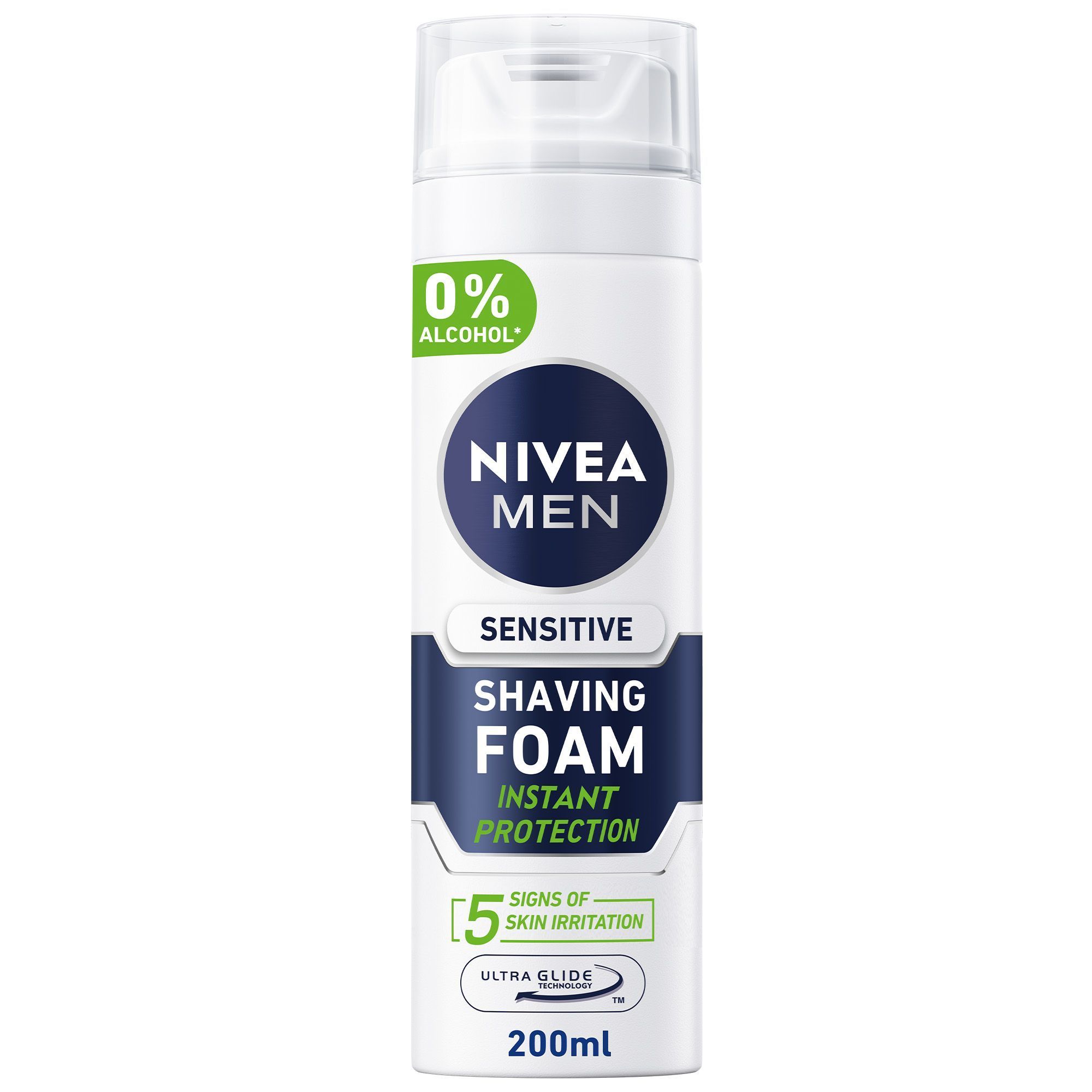 Nivea Men Shaving Foam for Sensitive Skin, 200ml