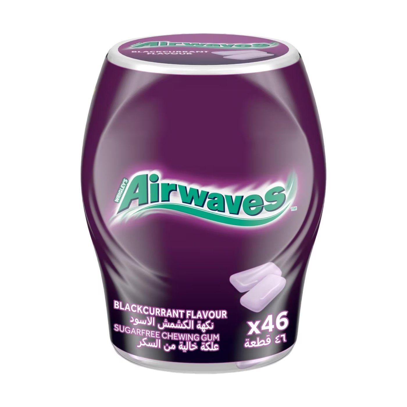 Airwaves Blackcurrant Flavour Gum, 64g