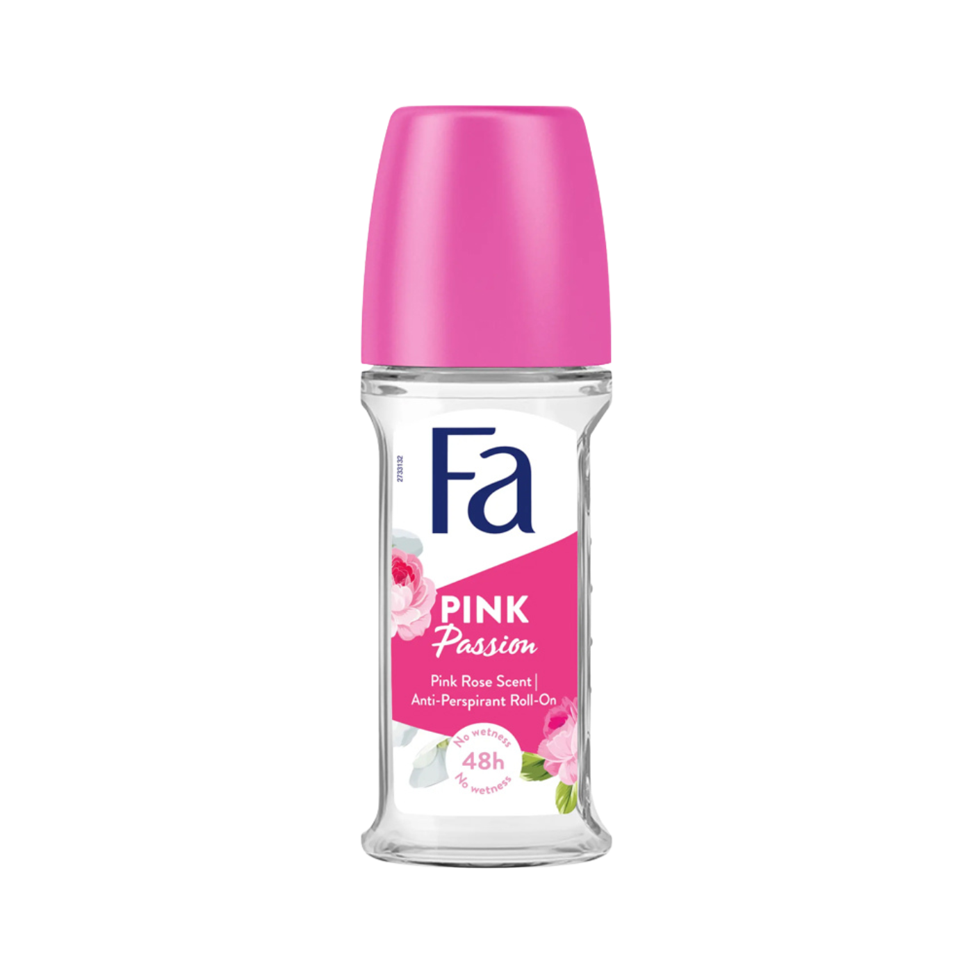 Fa Pink Passion 48H Anti-Perspirant Pink Rose Roll-On Deodorant for Women, 50ml