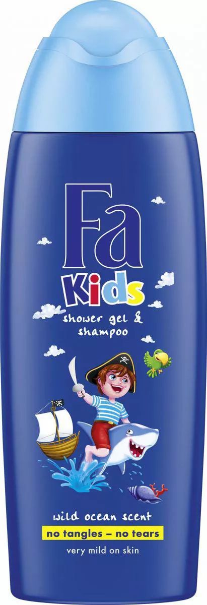 Fa Kids Pirate Fantasy Shower Gel & Shampoo, 250ml