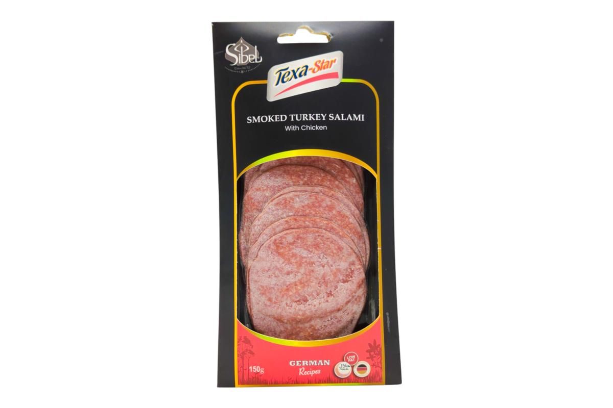 Texa-Star Smoked Turkey Salami with Chicken 150 g