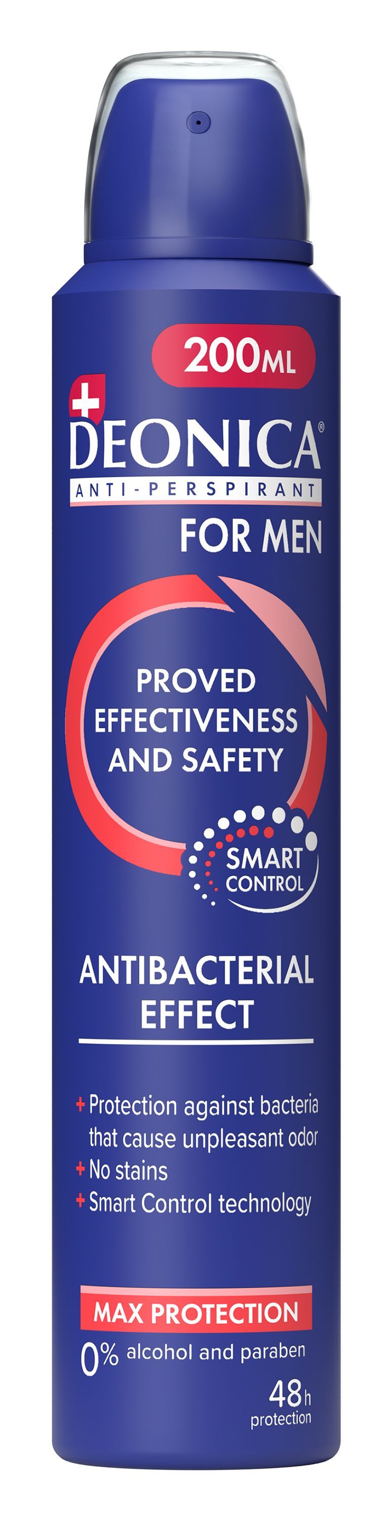 Deonica Alcohol-Free Antibacterial Deodorant Spray, 200ml
