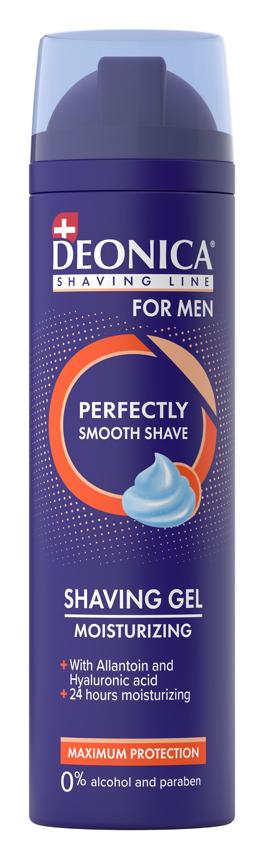 Deonica Alcohol-Free Moisturizing Shaving Gel, 200ml