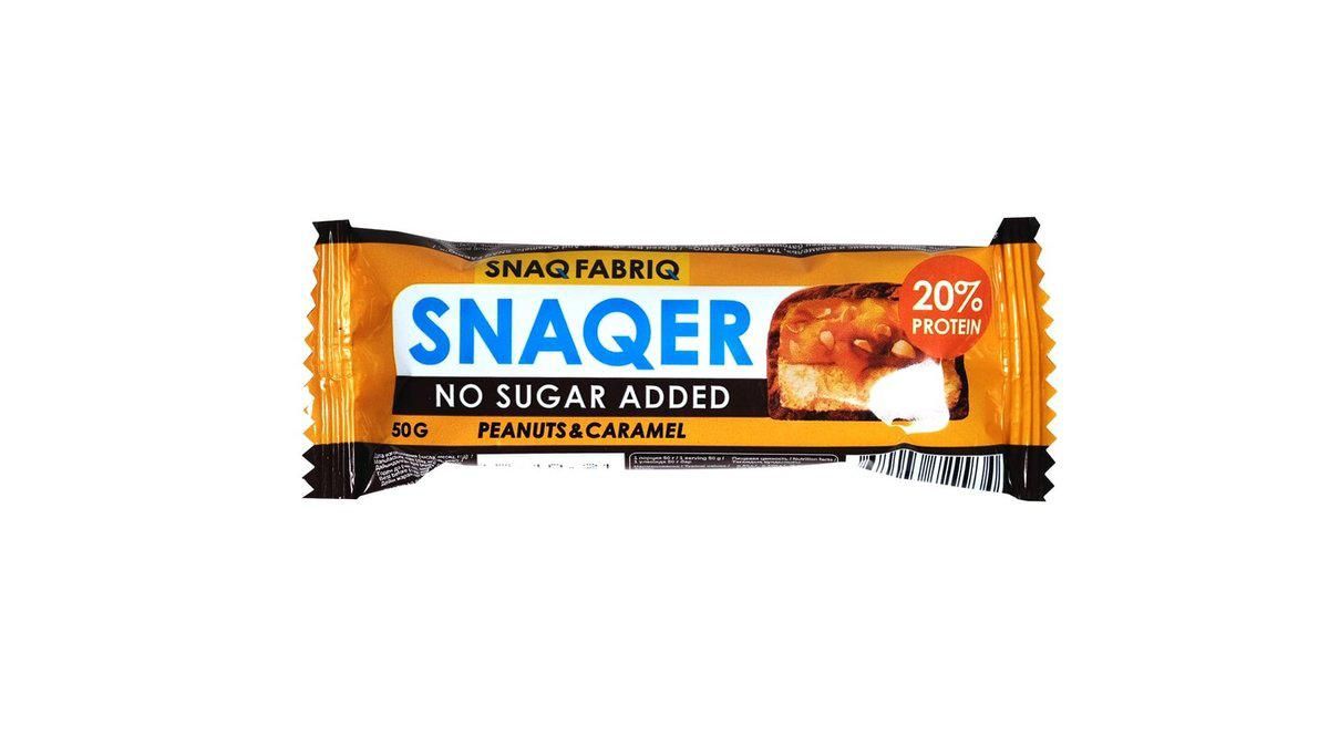 Snaq Fabriq Snaqer Bar With Peanuts & Caramel 50 g