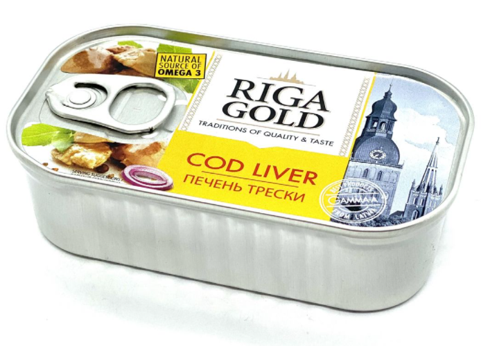 Riga Gold Cod Liver, 120g